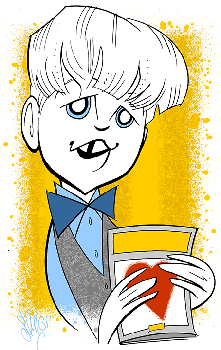 Iain Armitage, theatre reviewer. "As long as it's not mean it should come from your heart."