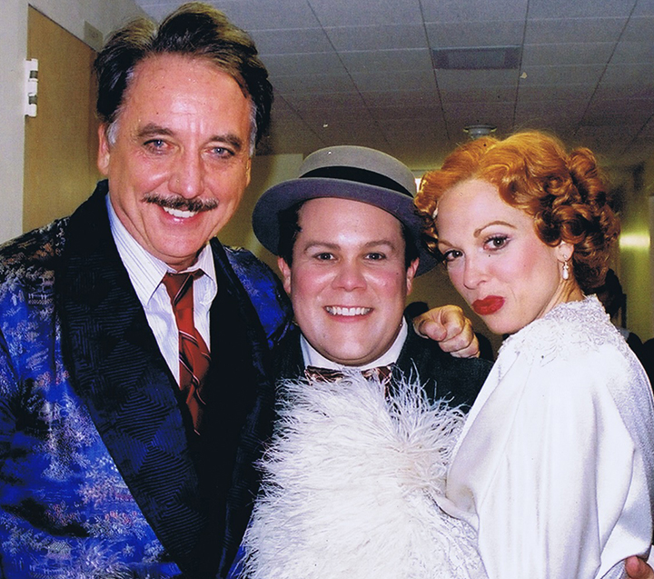 Bob Gunton, me, and Carolee Carmello.