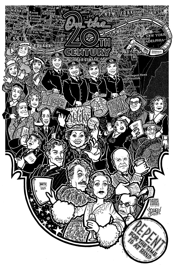 My closing night sketch.