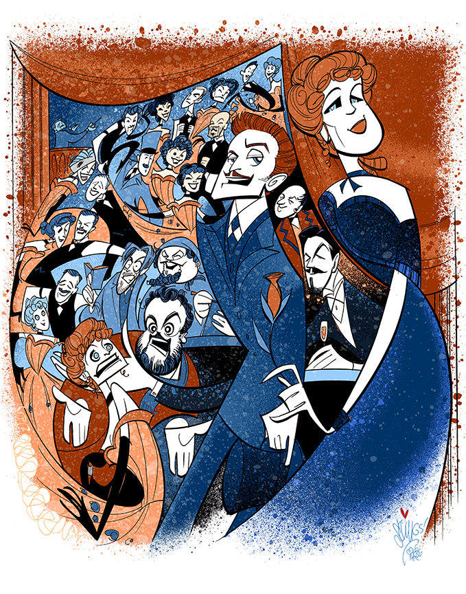 Can-Can (2014) The Paper Mill Playhouse, starring Kate Baldwin, Jason Danieley, Michael Berresse, Greg Hildreth, Megan Sikora, Mark Price, Squigs