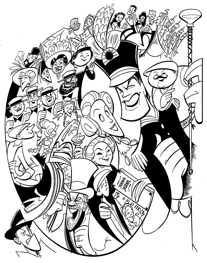The Music Man (2016) The Cape Playhouse, starring James Clow, Kaitlyn Davidson, Brad Bellamy, Barbara Tirrell, Ann Arvia, Squigs