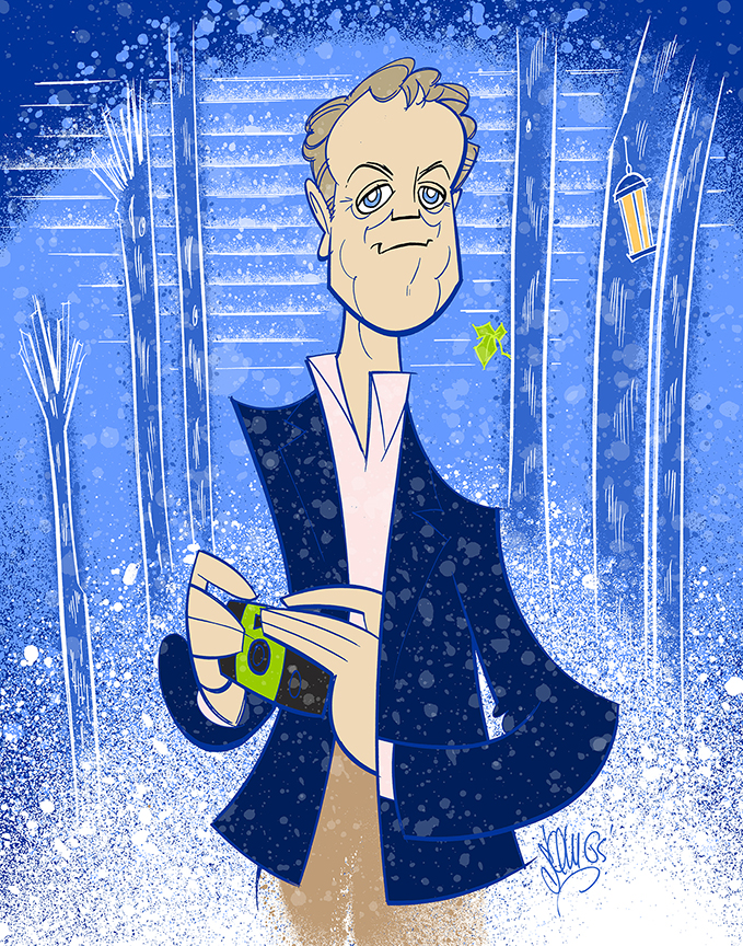 Lee MacDougall in Come from Away as commissioned by his fellow cast members.