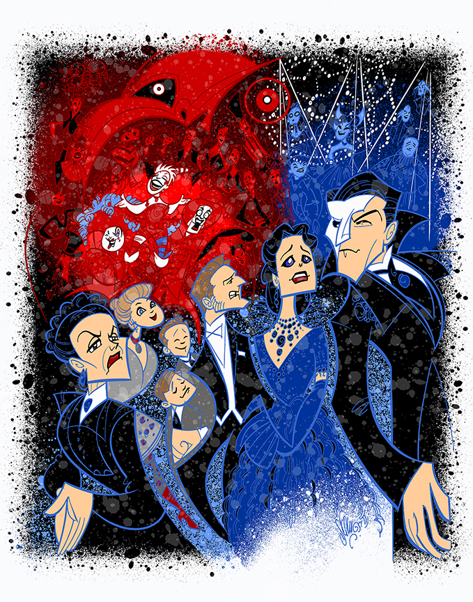 The national tour of Love Never Dies , organized by Karen Mason and commissioned by the company management team.