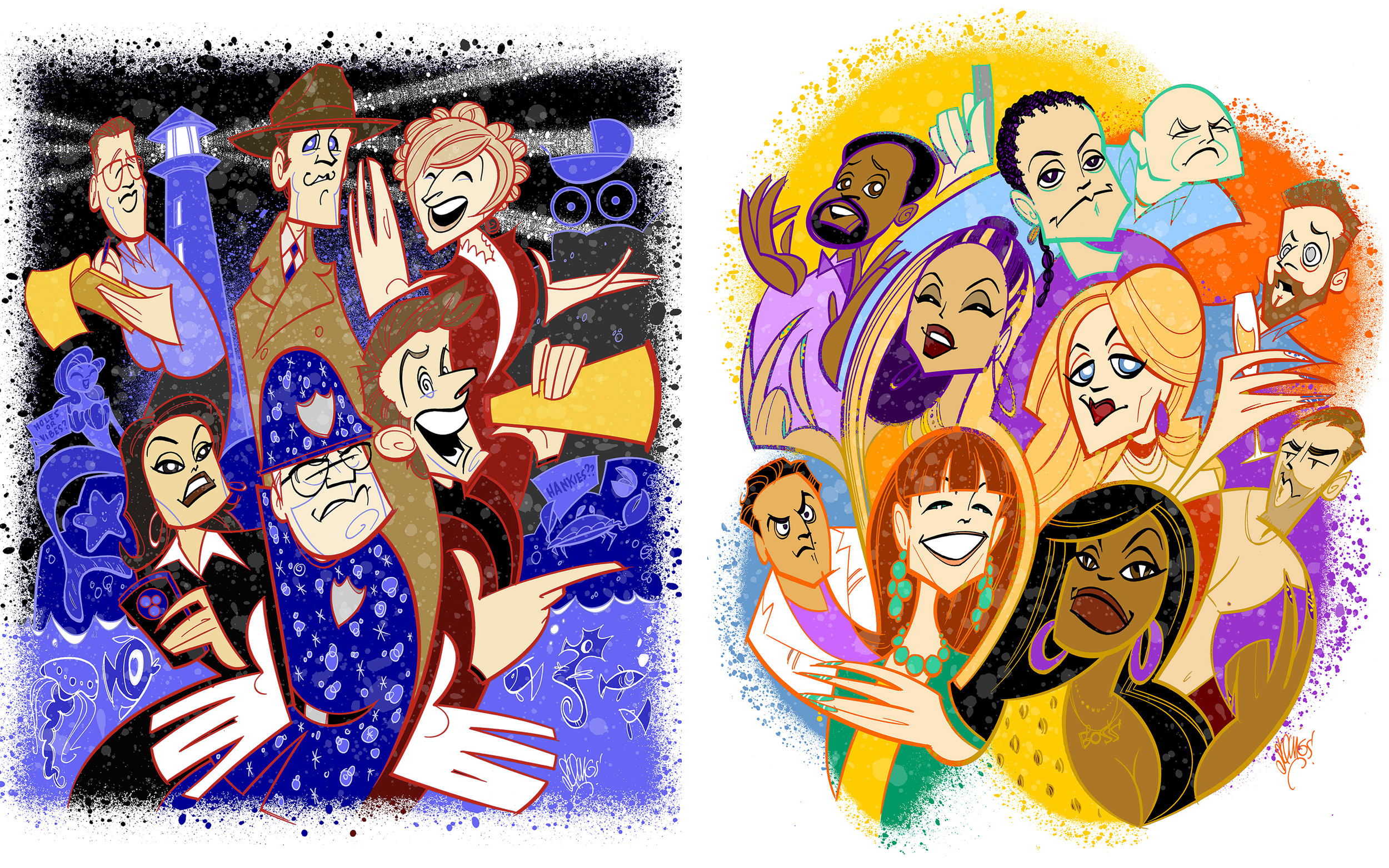    Only Murders in the Building   (Season 3) on Hulu, commissioned by Sas Goldberg.   Claws   on TNT, commissioned by Carrie Preston. 