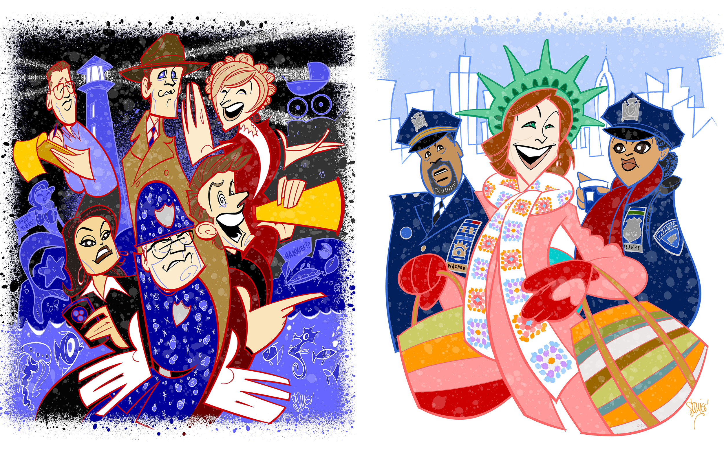    Only Murders in the Building   (Season 3, Hulu), commissioned by Sas Goldberg.   Elsbeth   (Season 1, CBS), commissioned by Carrie Preston. 