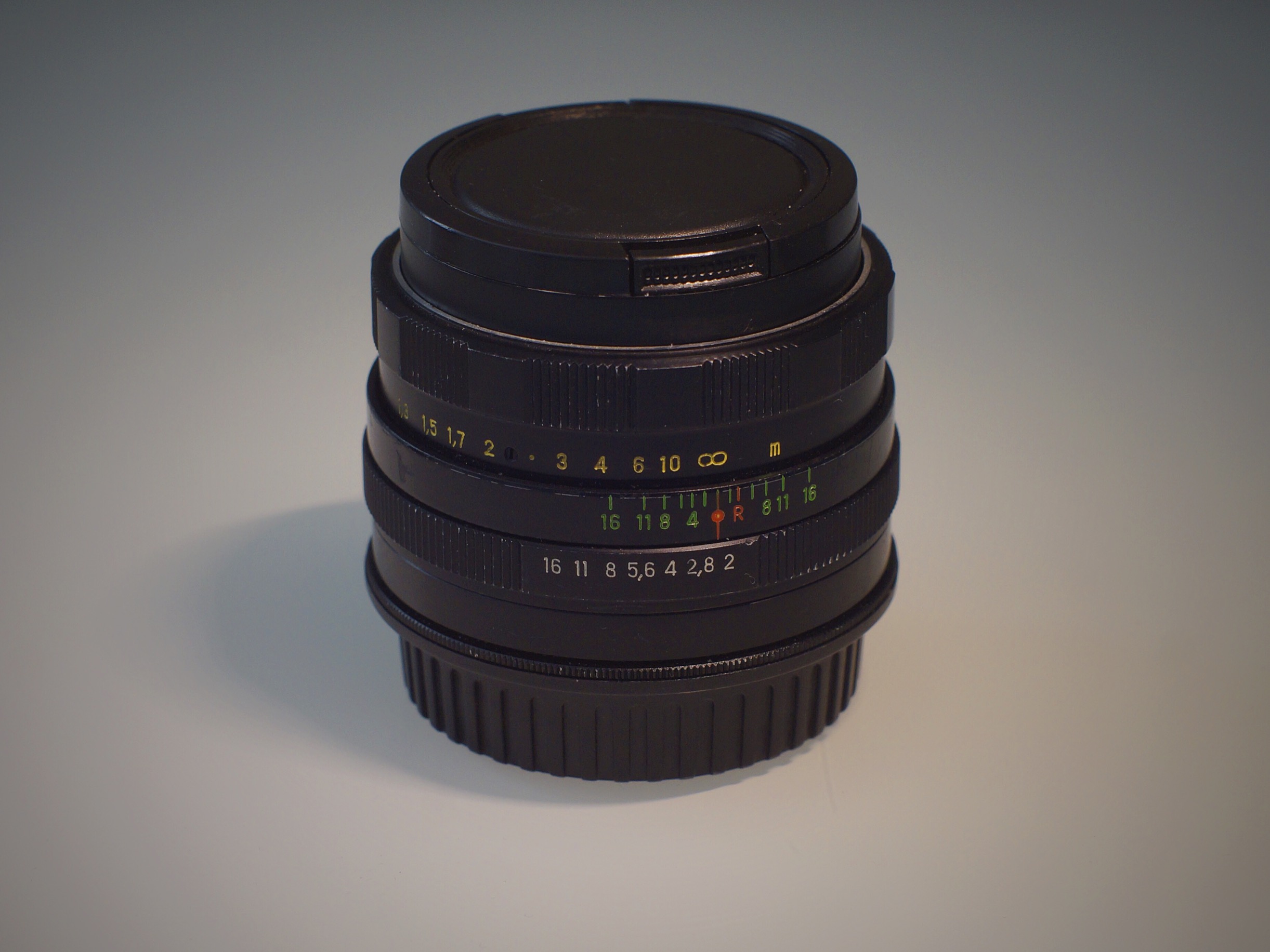Helios 44-2 58mm F2 Anamorphic Bokeh Full Frame Lens  with Canon EF mount 