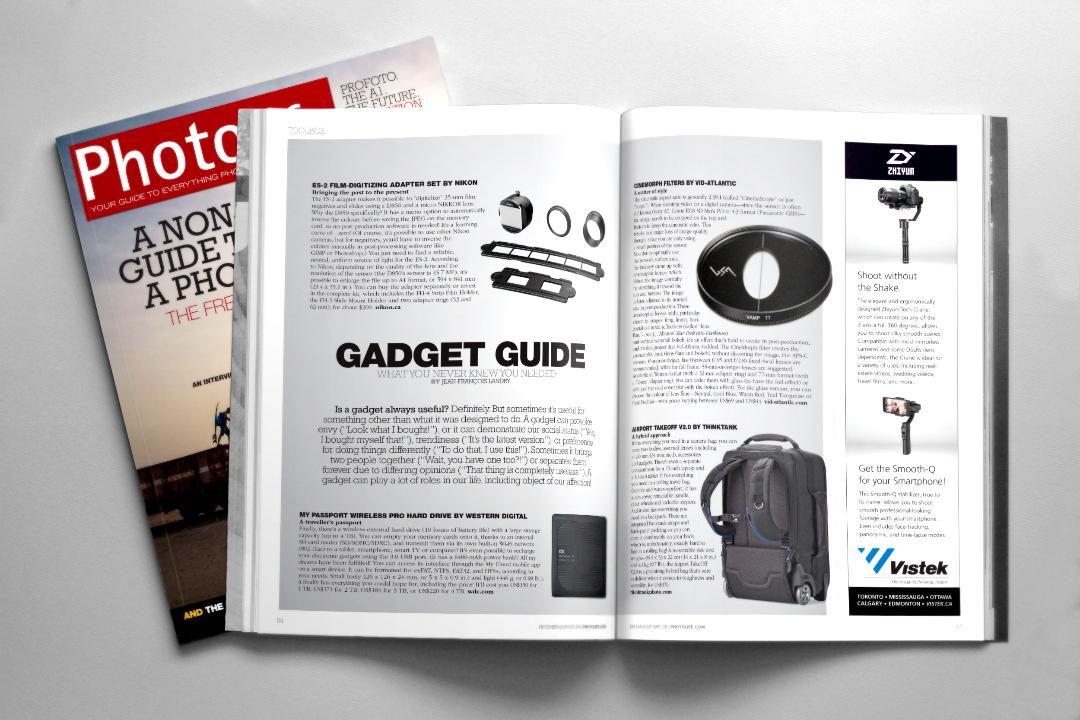 Featured in PhotoLife Magazine