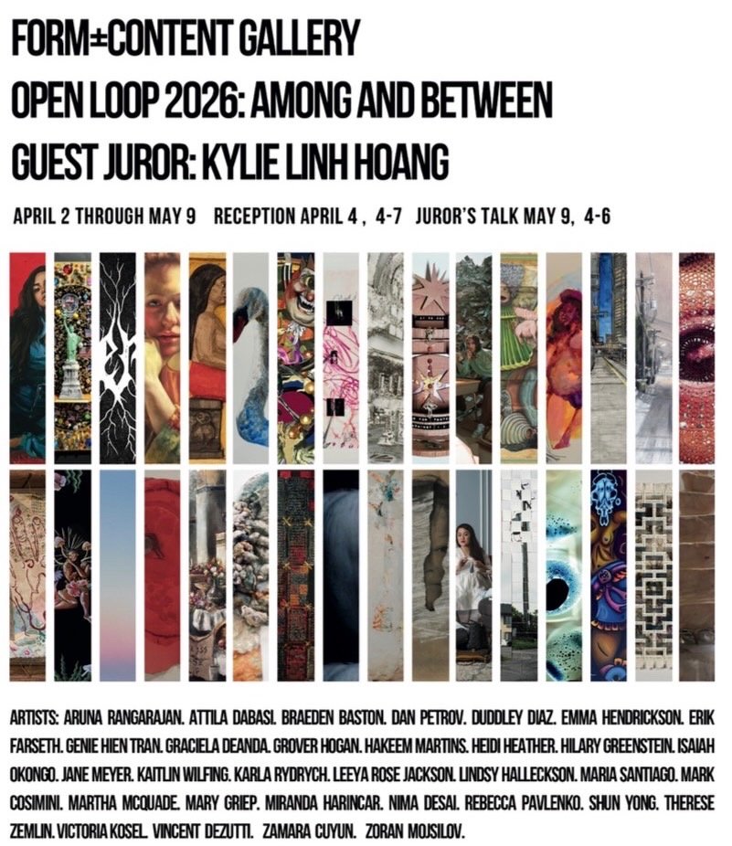 Open Loop 2026: Among and Between, curated by Kylie Linh Hoang at Form+Content Gallery