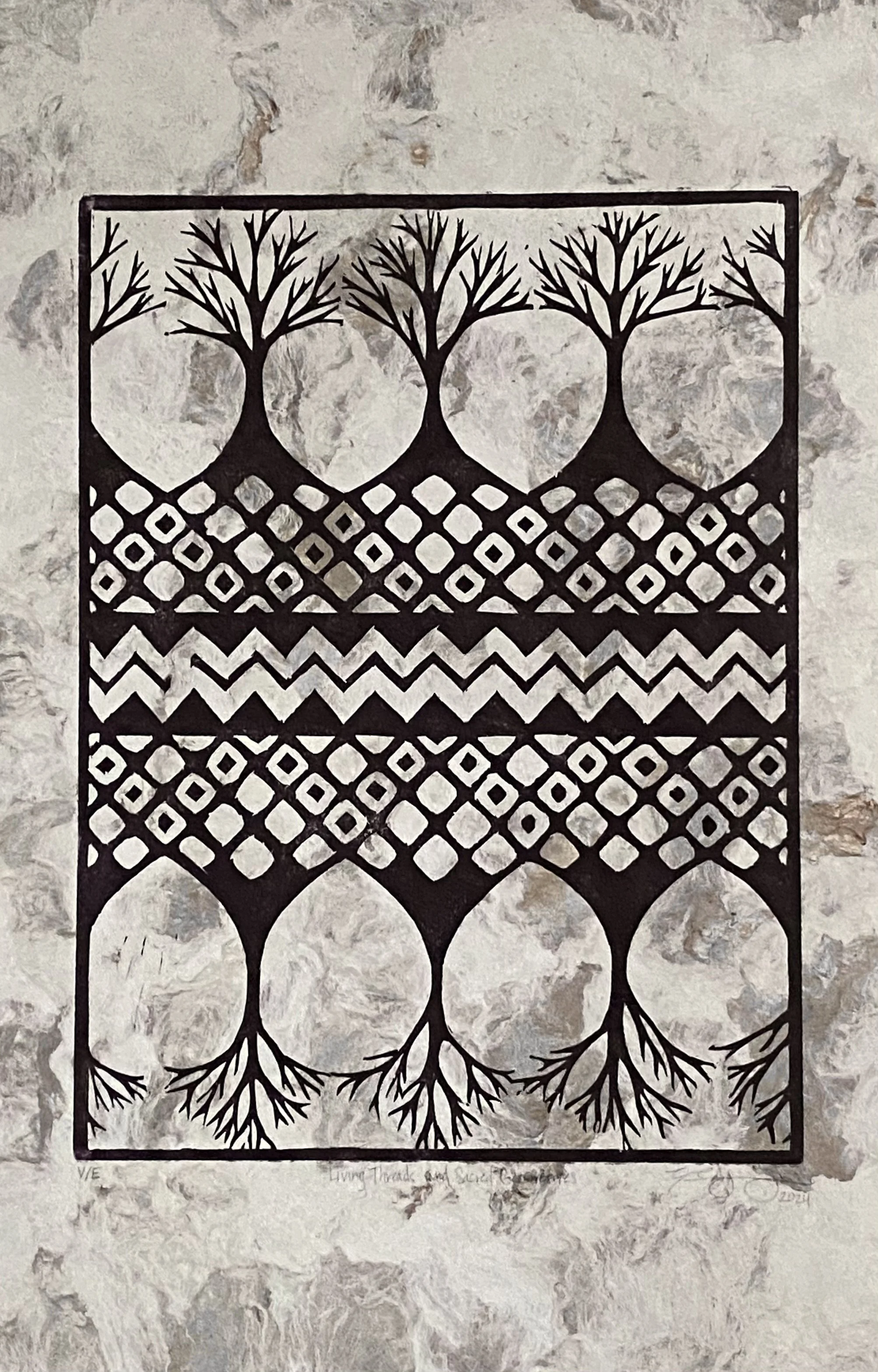 Living Threads and Sacred Geometries, 2024