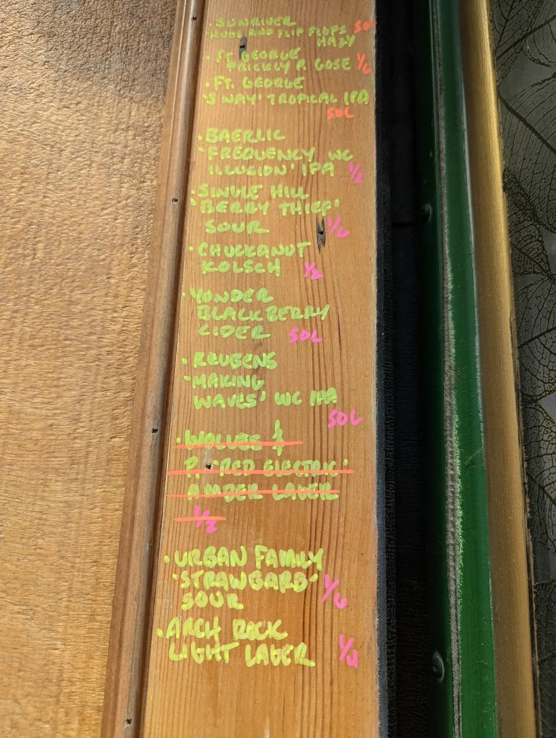 Sneak peak at upcoming beers