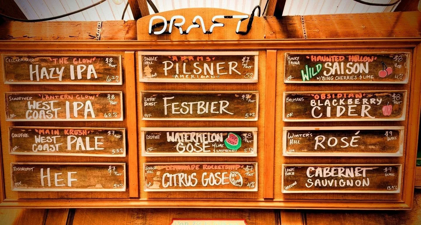 Three Fruity Sour Beers
Three Hoppy Beers 
A Couple Crispy Lagers 

Done. 

p.s.

and a Hef