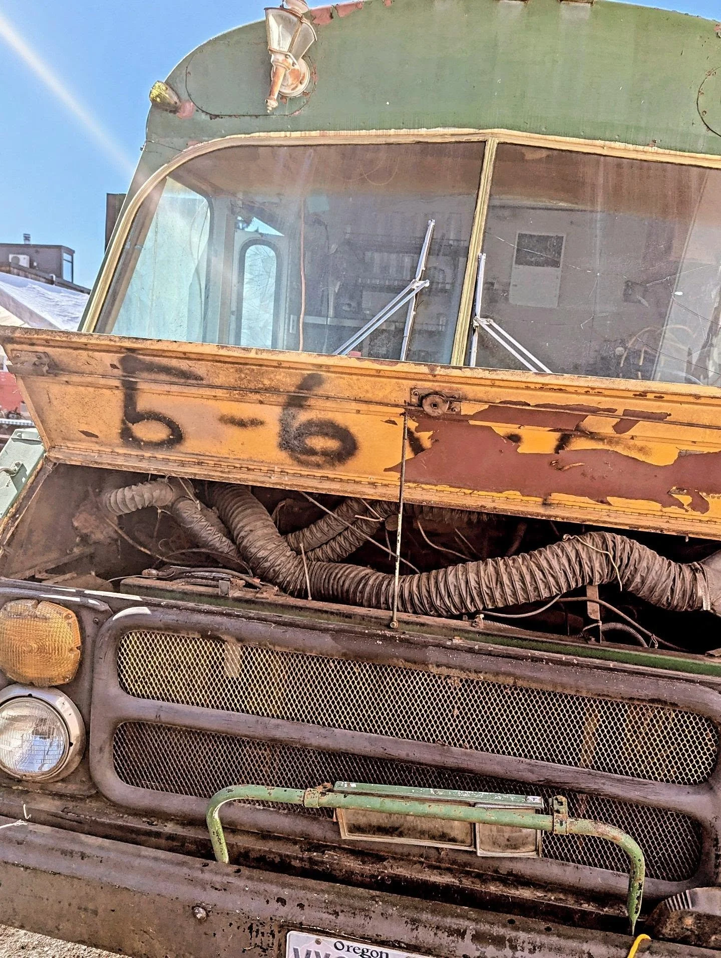 The original color remains, should I return it to the school bus yellow?