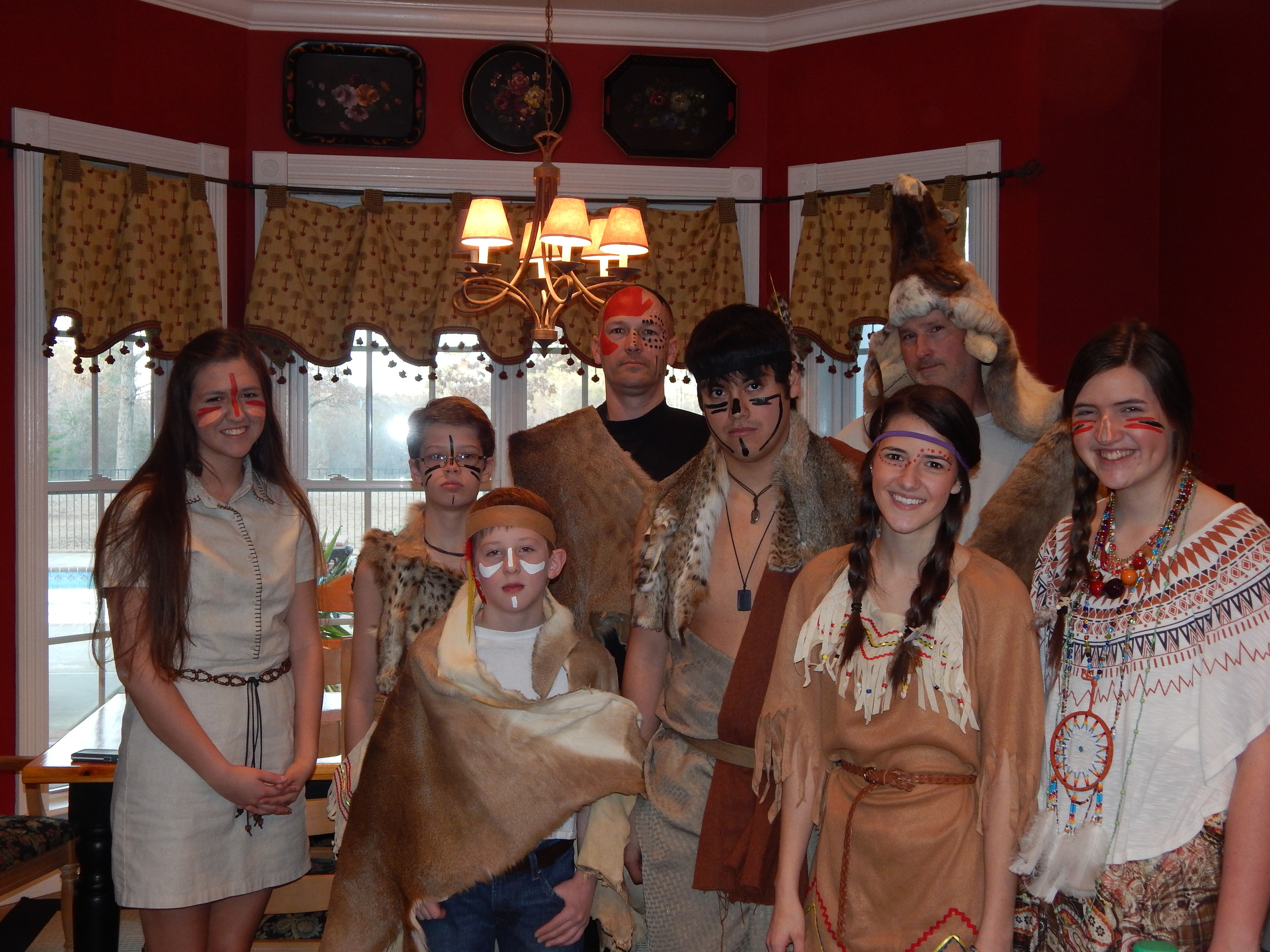 The original Lost Tribe when we filmed our crowdfunding video.