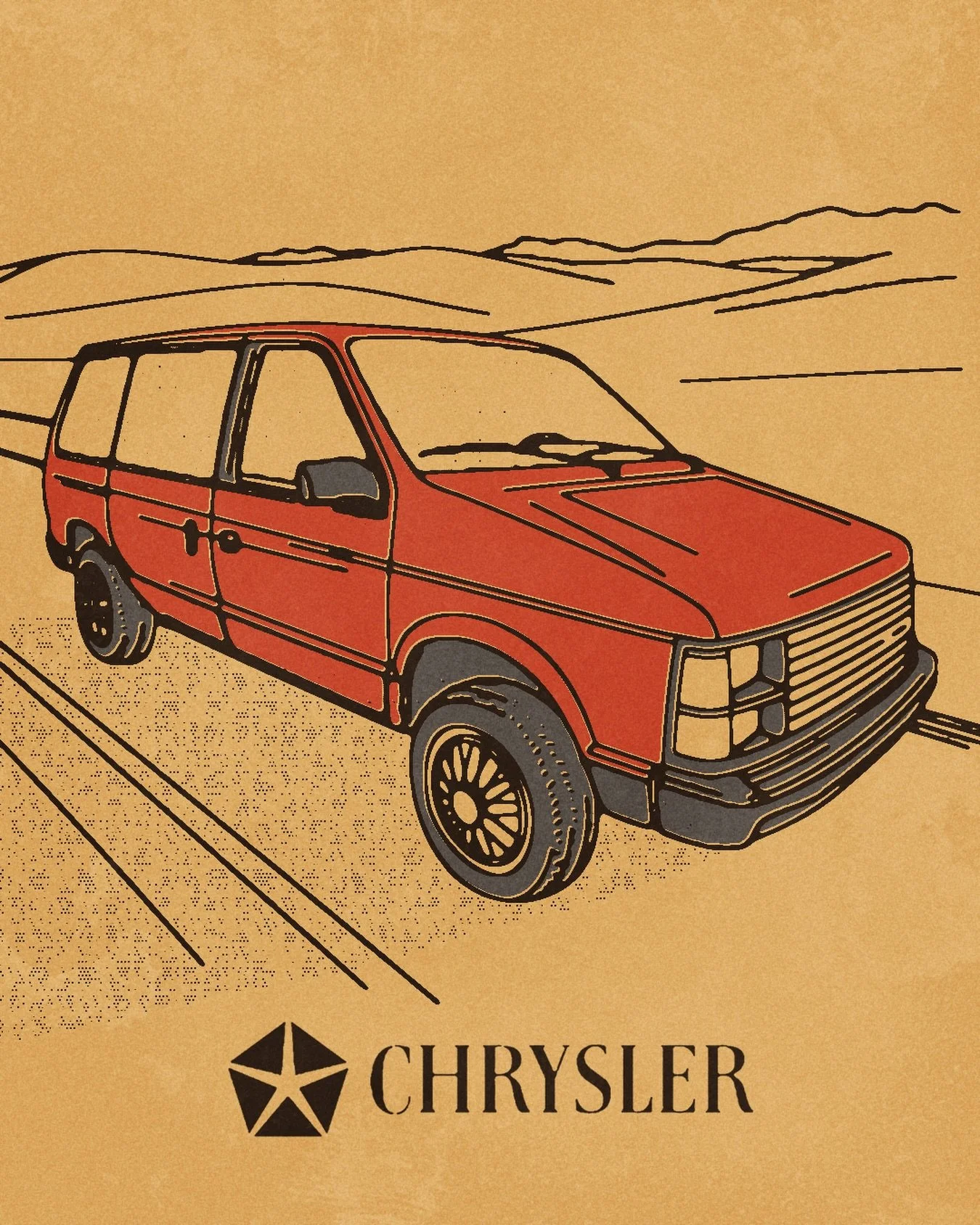 Mini vans were pretty cool back when automotive design aesthetic was clean, simple and utilitarian.