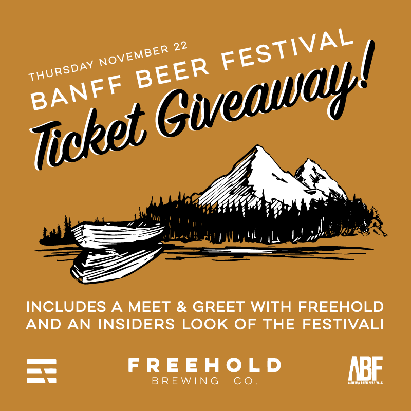 Alicia Hoogveld Freehold Brewery Banff Fest Graphic Design Ticket Giveaway.png