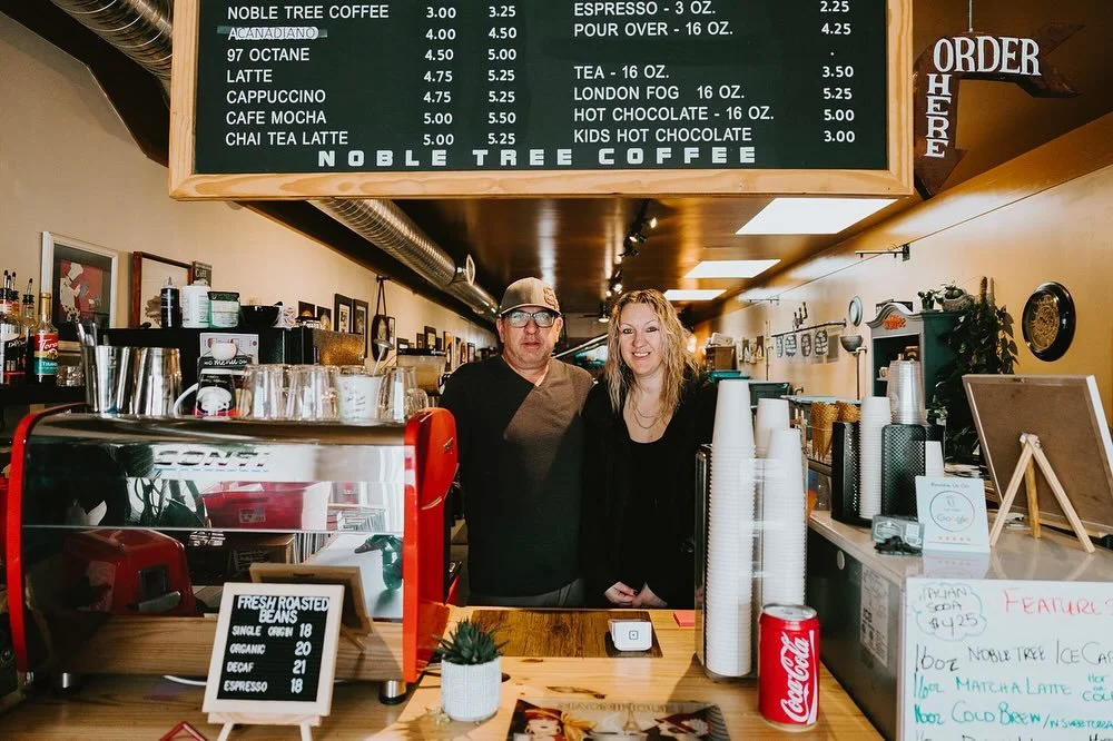 I never imagined a machine could have presence&mdash;that is until I met a 112-year-old coffee roaster. My caffeine addiction led me to @thenobletreecoffeeroasters and their incredible shop in High River, where my son and I met owners Greg and Amanda