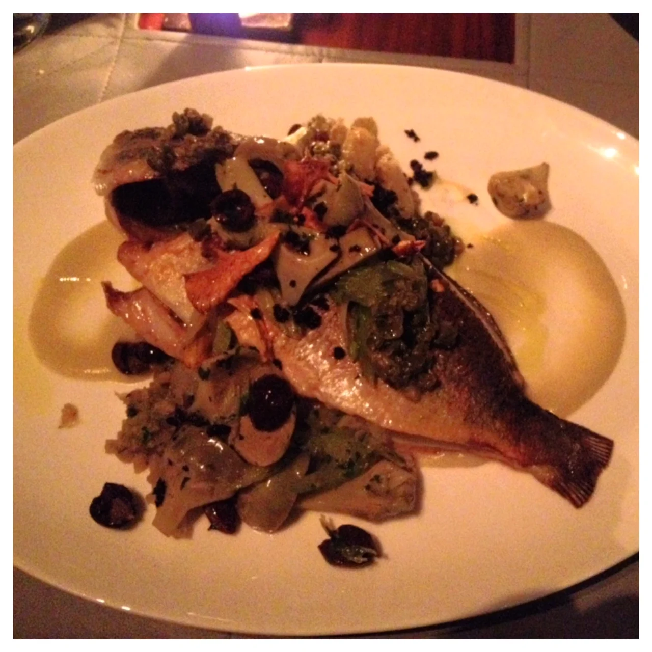 Whole Roasted Dorade