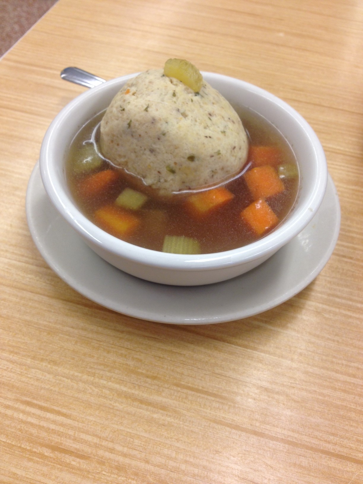 Allegedly, this is Matzo Ball Soup 