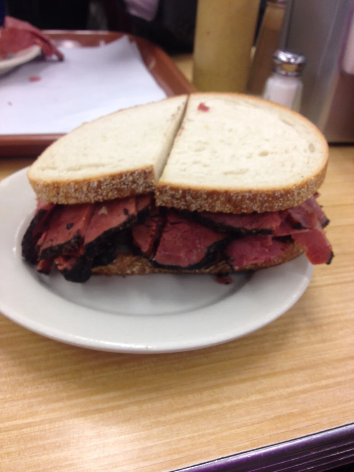 Lean Pastrami Sandwich