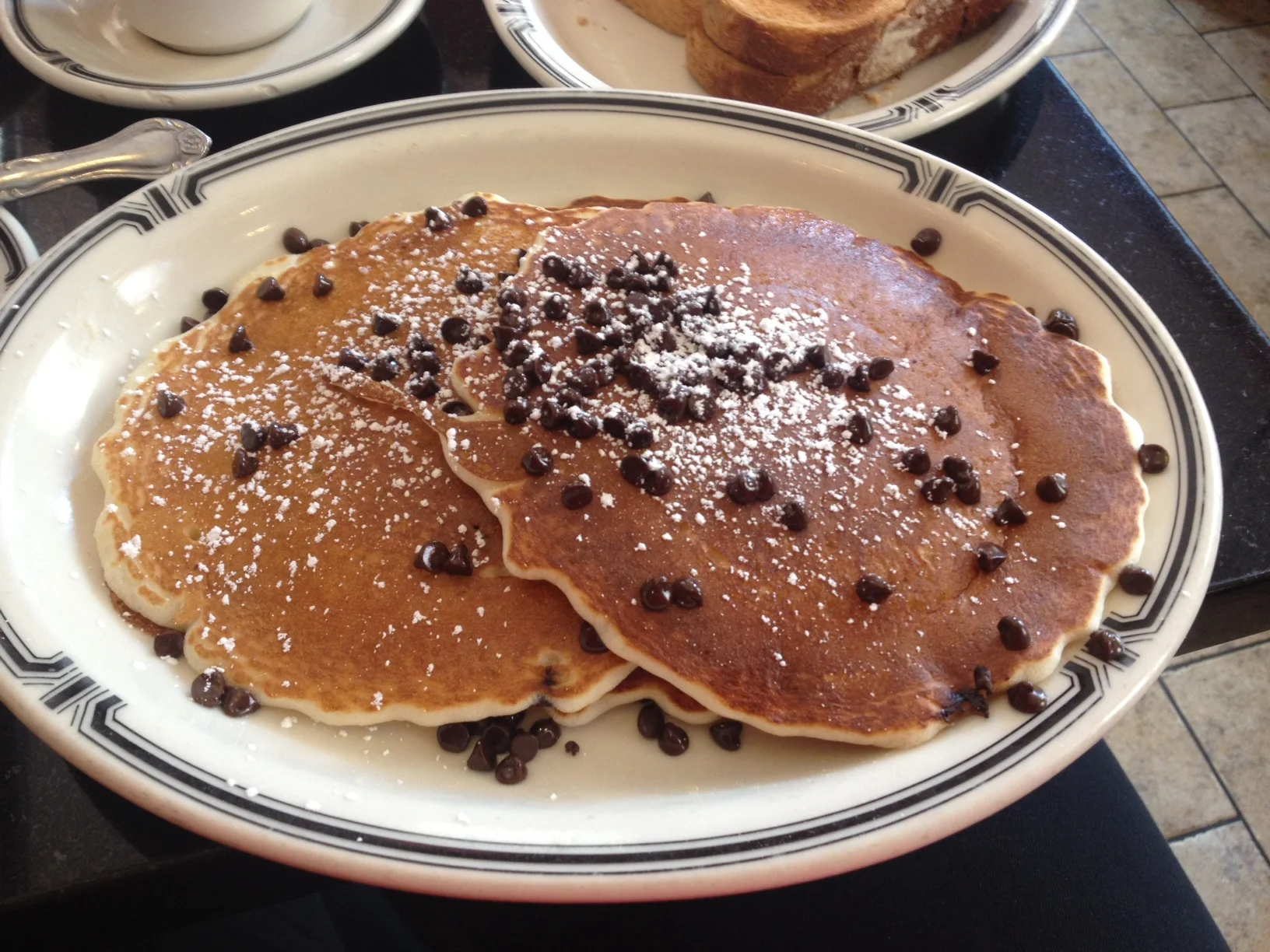 Chocolate Chip Pancakes for the WIN