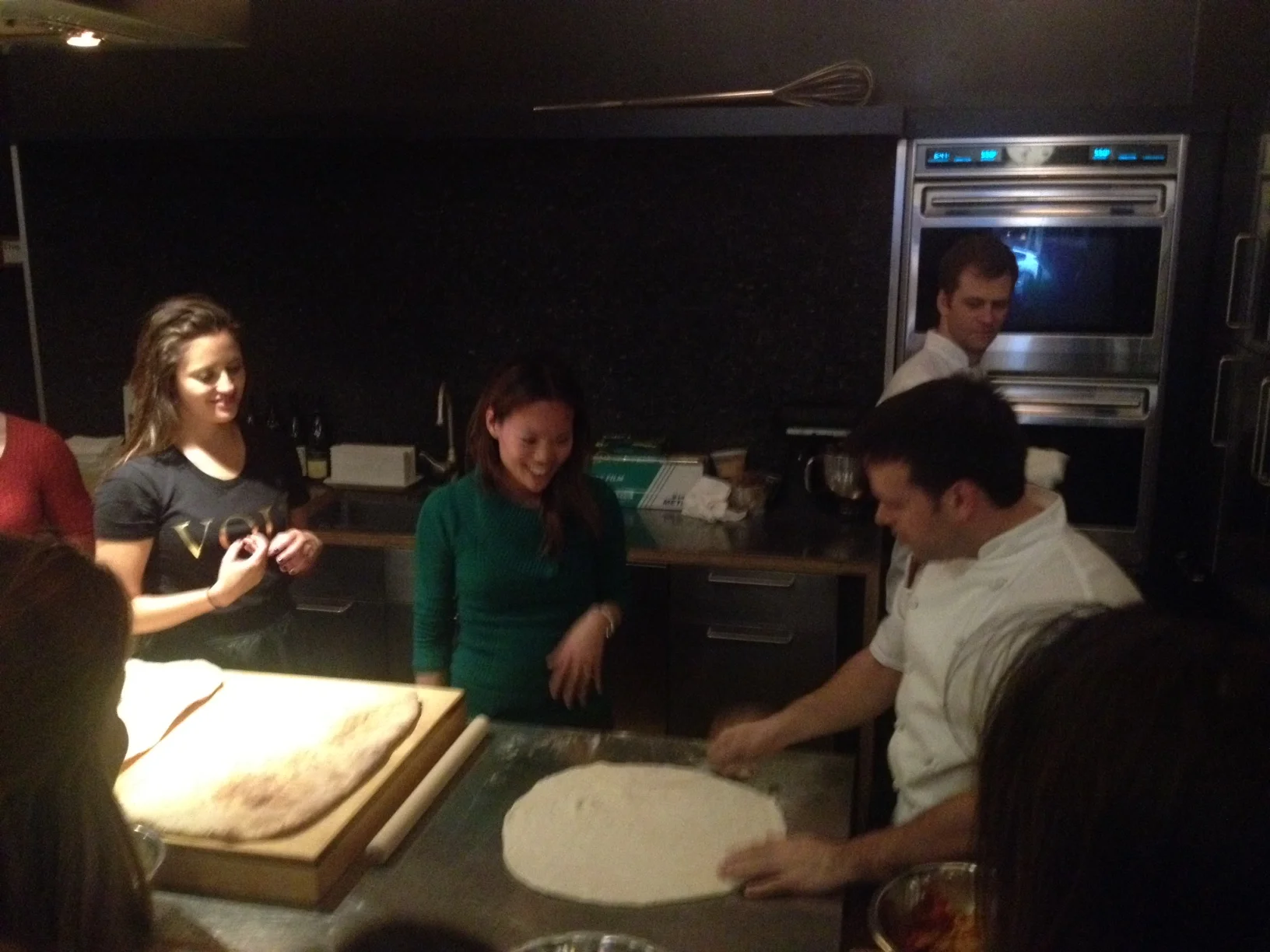 Pizza Making in Progress!