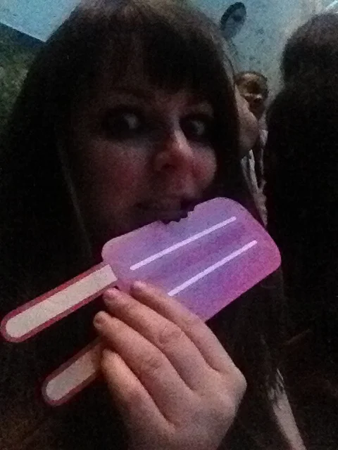 Paper Popsicles have no calories