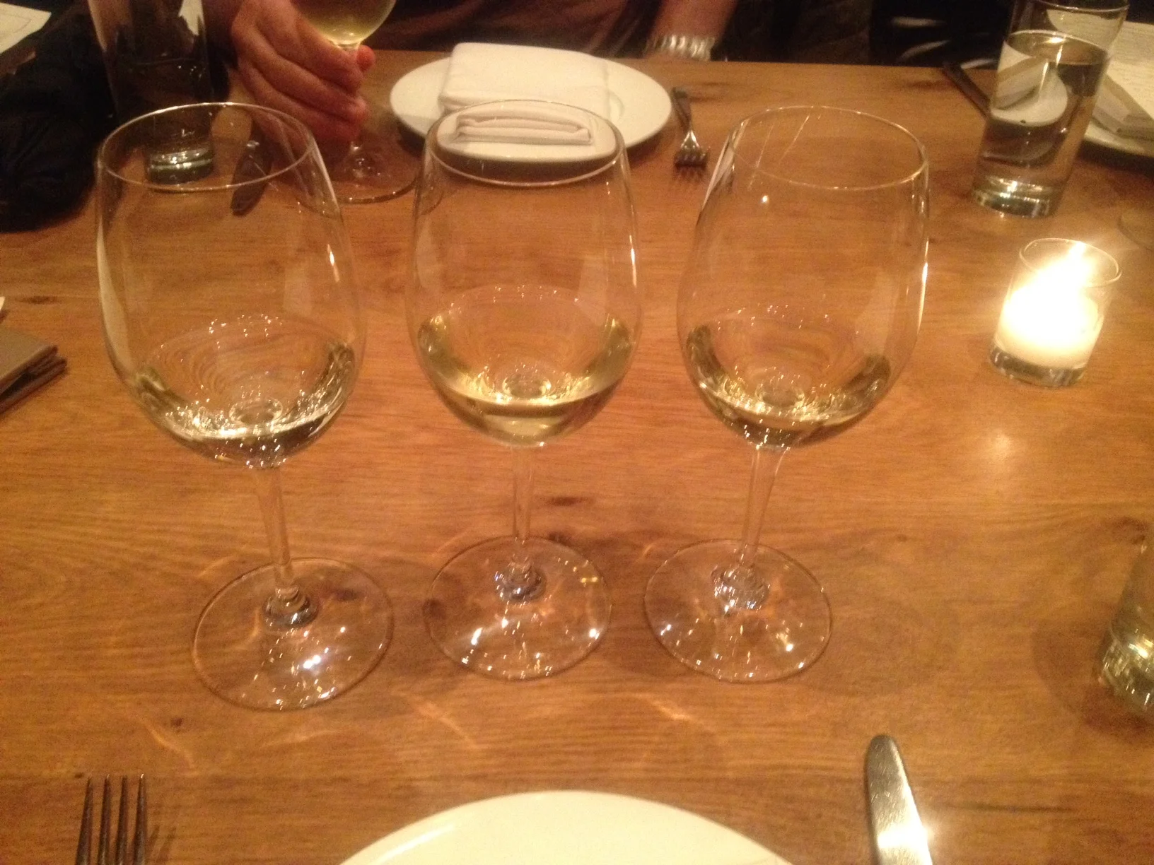Blind White Wine Tasting