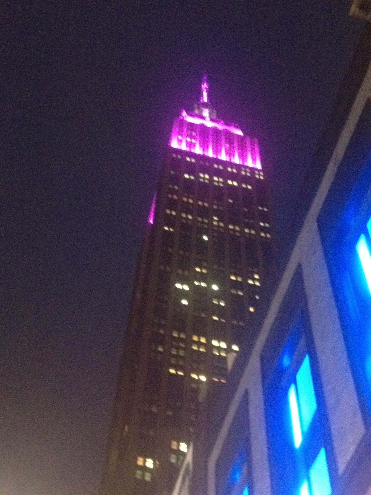 The Empire State Building has never looked better!
