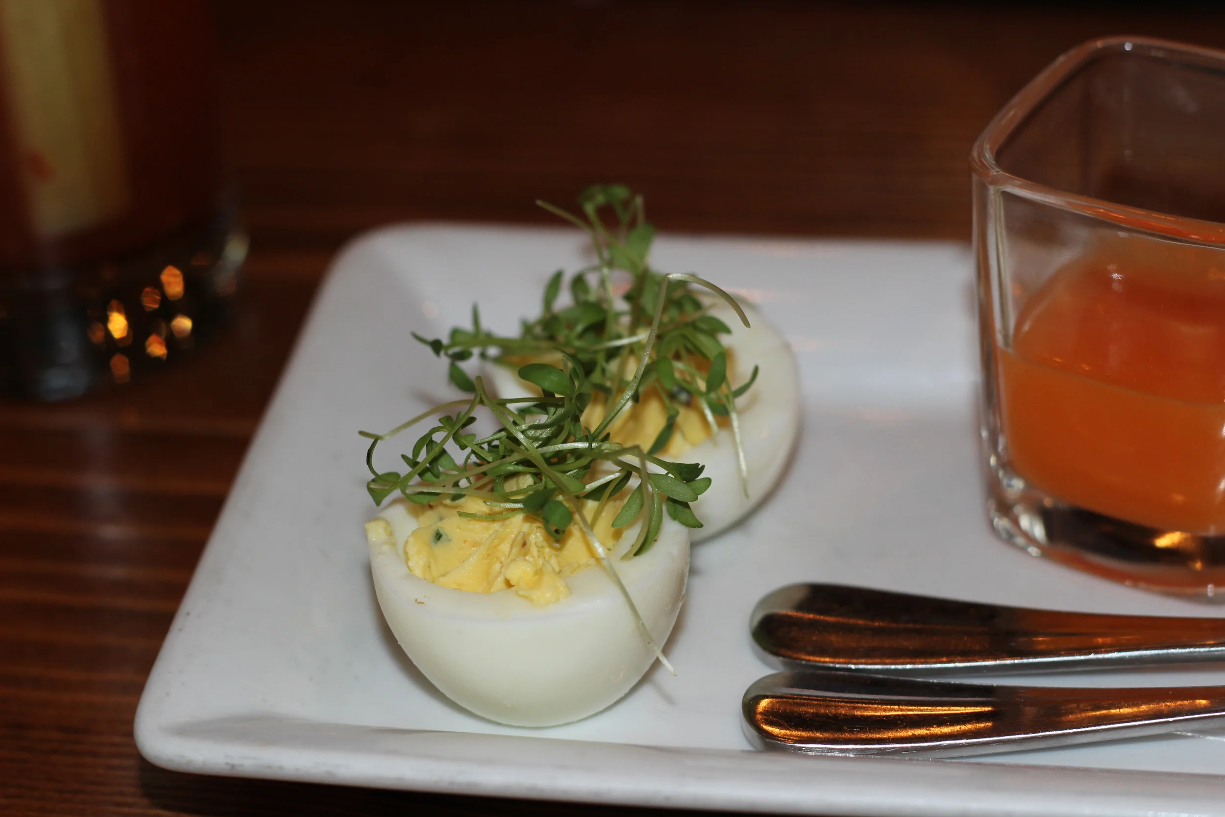 Deviled Eggs - really tasty and well seasoned