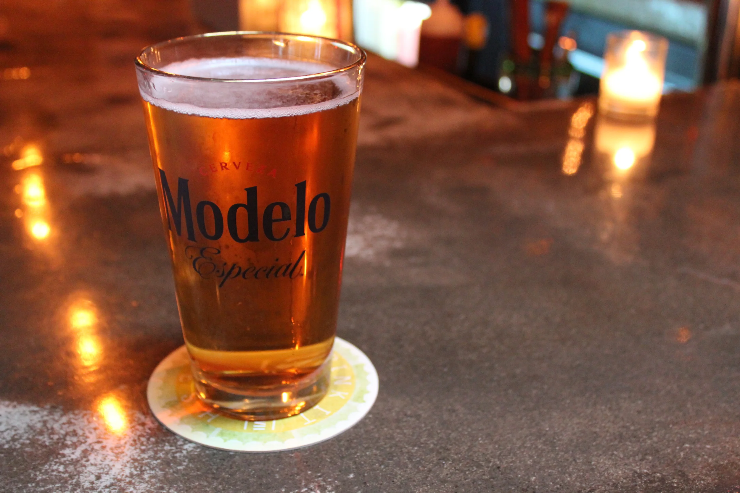 Beer helps when you're sweating your face off. Thanks humidity.