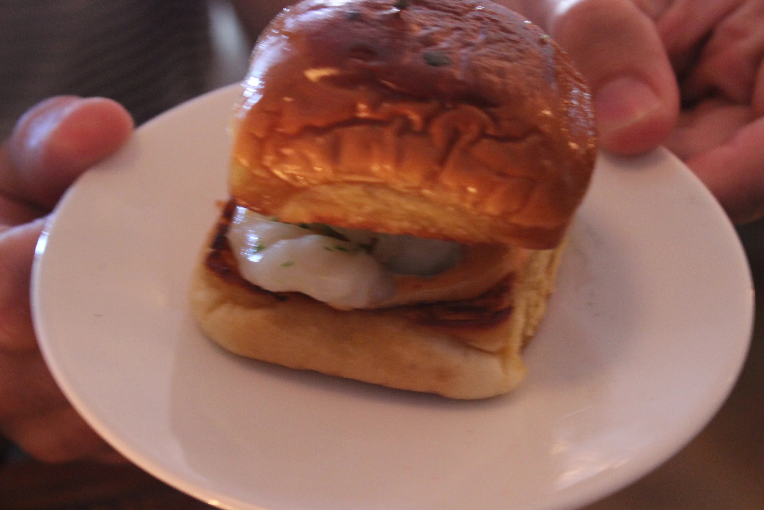 Grilled Shrimp & Avocado Slider