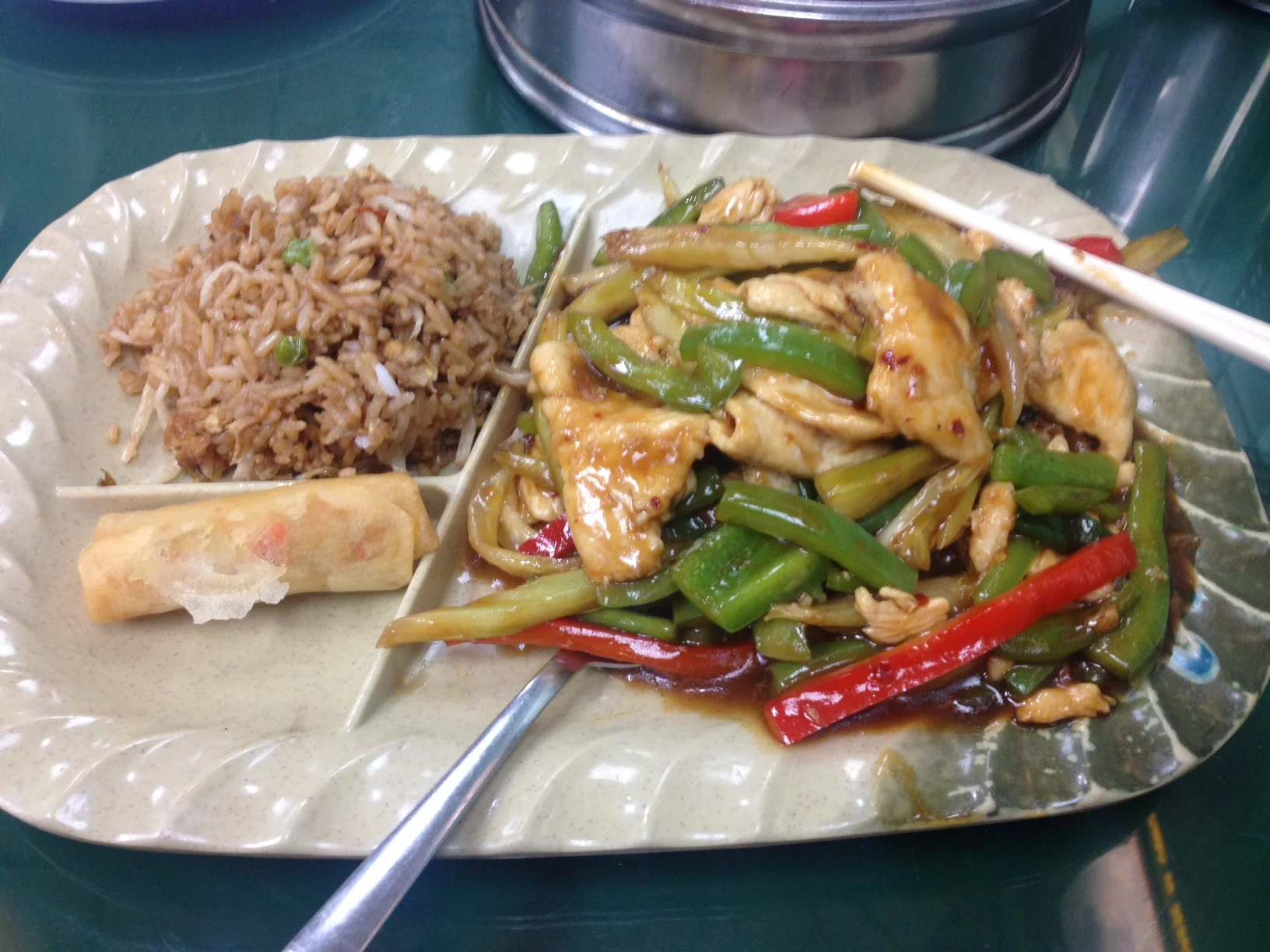 Chicken with Garlic Sauce Lunch Special