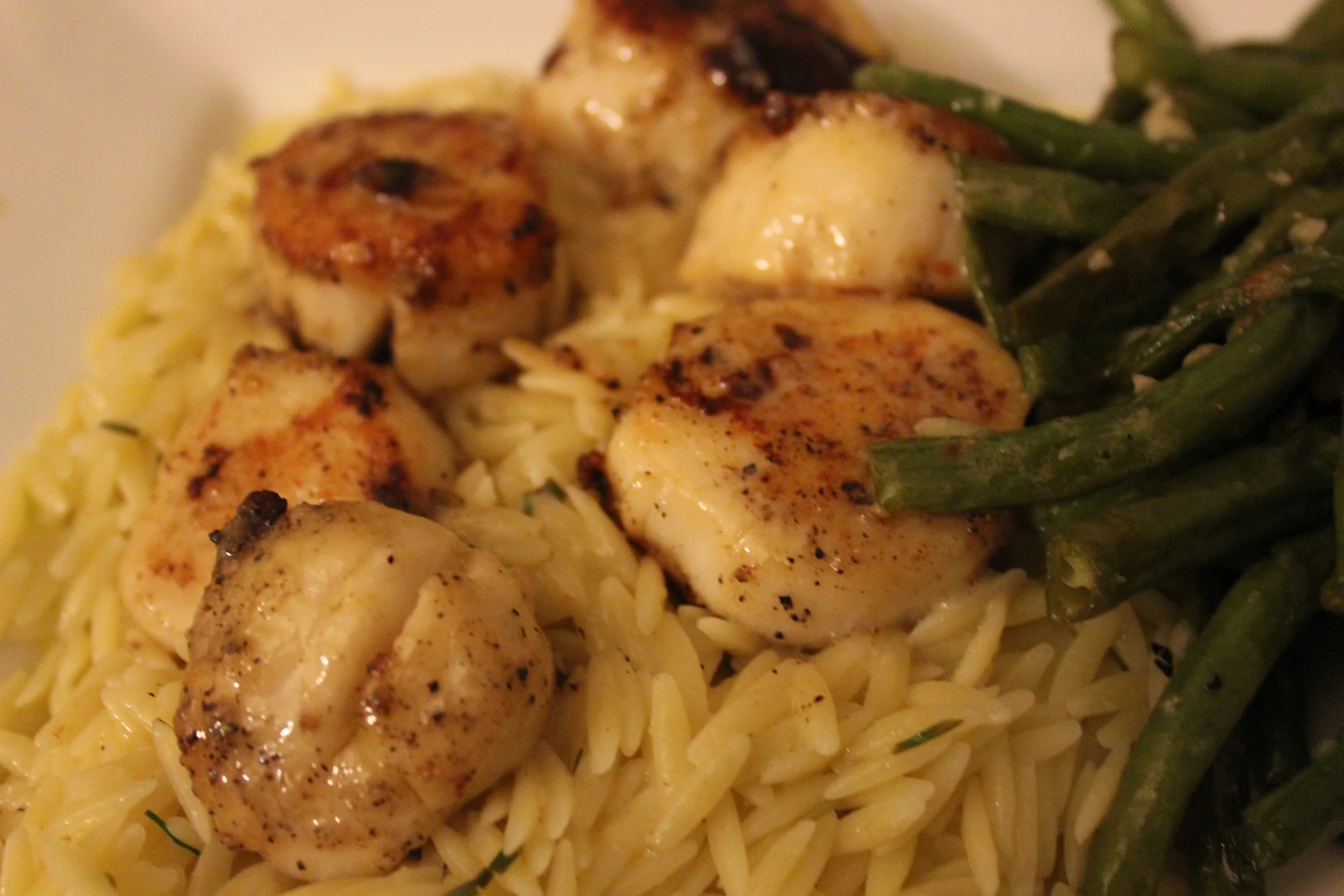 Oh, HI, juicy scallops. How about you get in my mouth, now? Ok, cool.