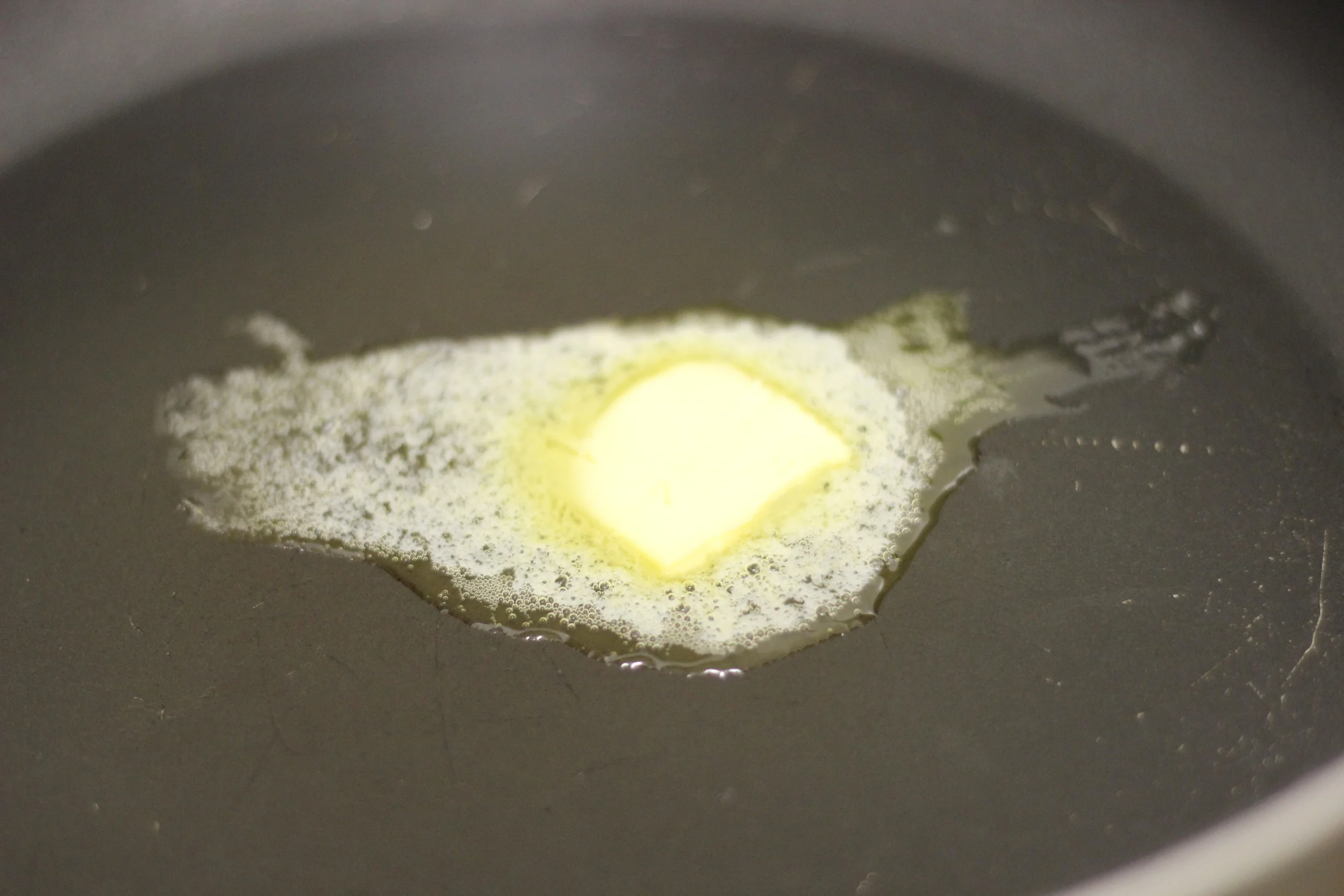 Um, of course you use butter. Irish butter is the best!