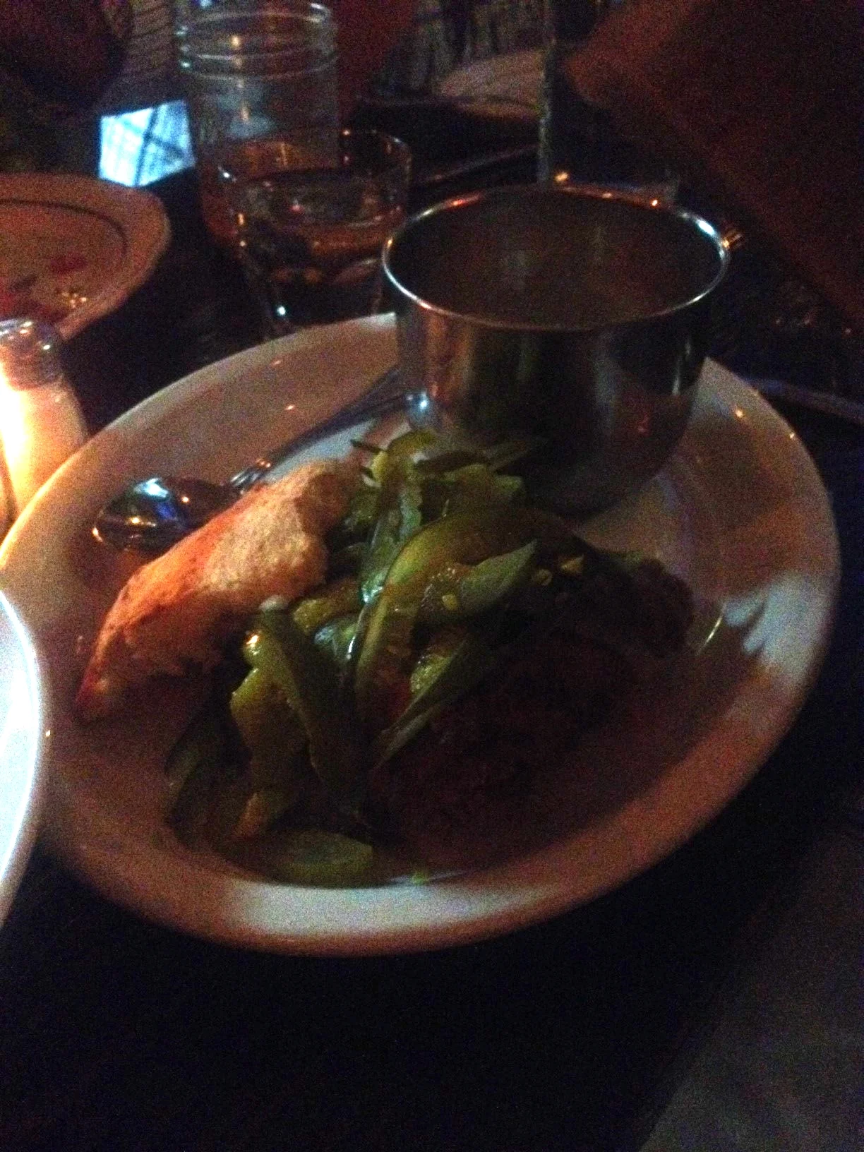 Honey Chicken & Pickles Sandwich