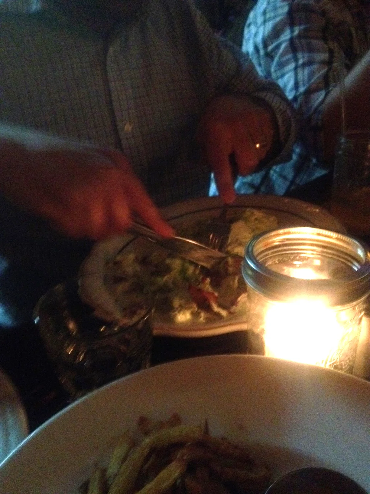 Country Wedge - a bit heavy handed on the dressing