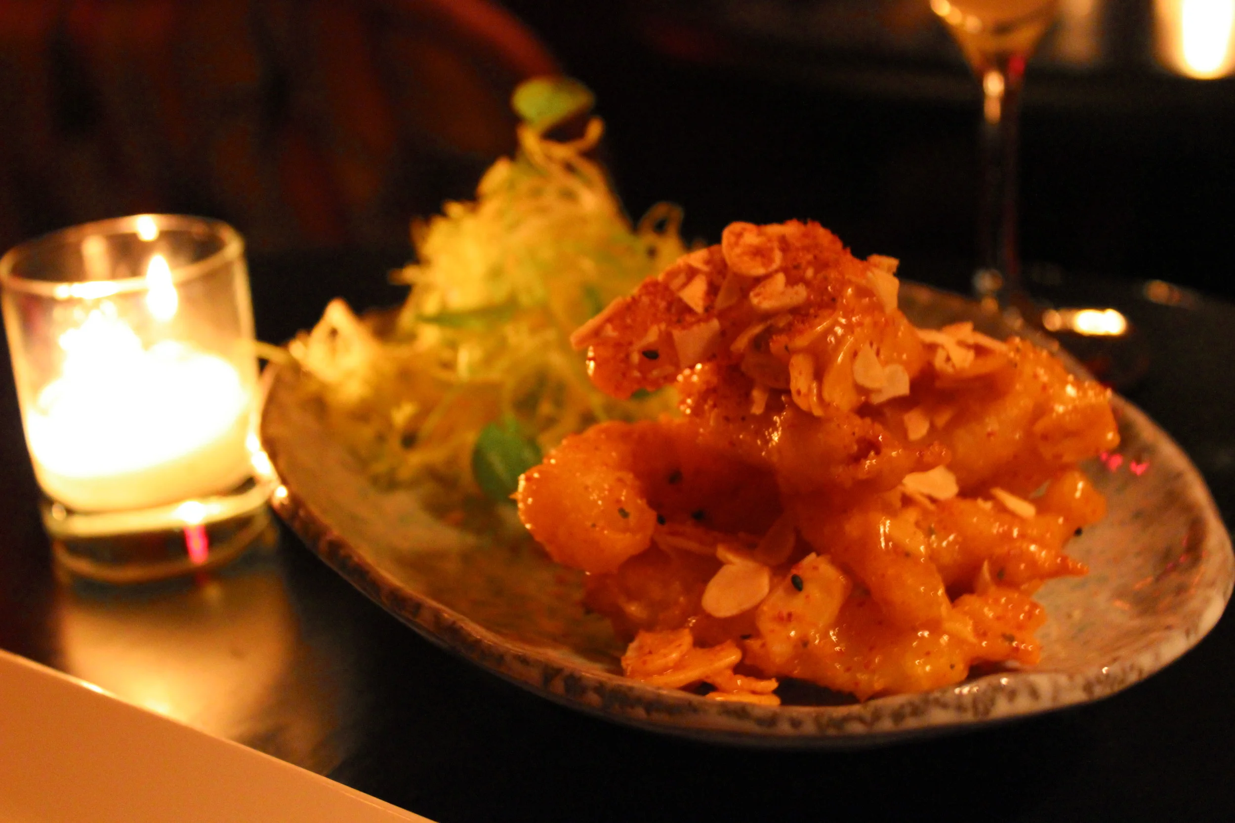 Crispy Almond Shrimp