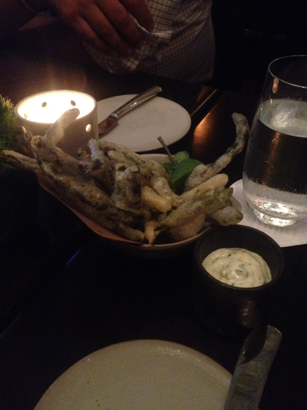 Fried Pickles and Wax Beans