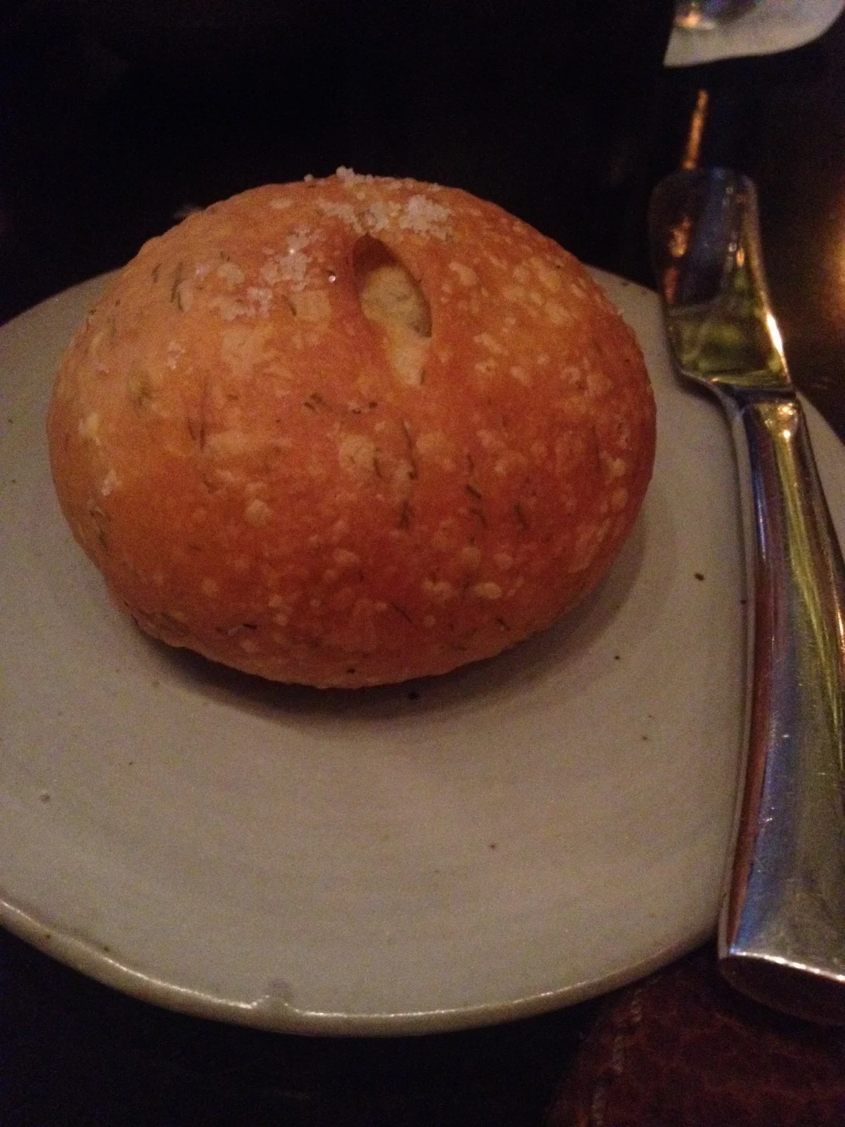 The house made bread was delicious - I LOVE BREAD almost as much as I LOVE PUGS!