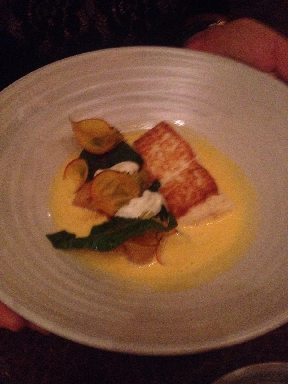 Seared Halibut