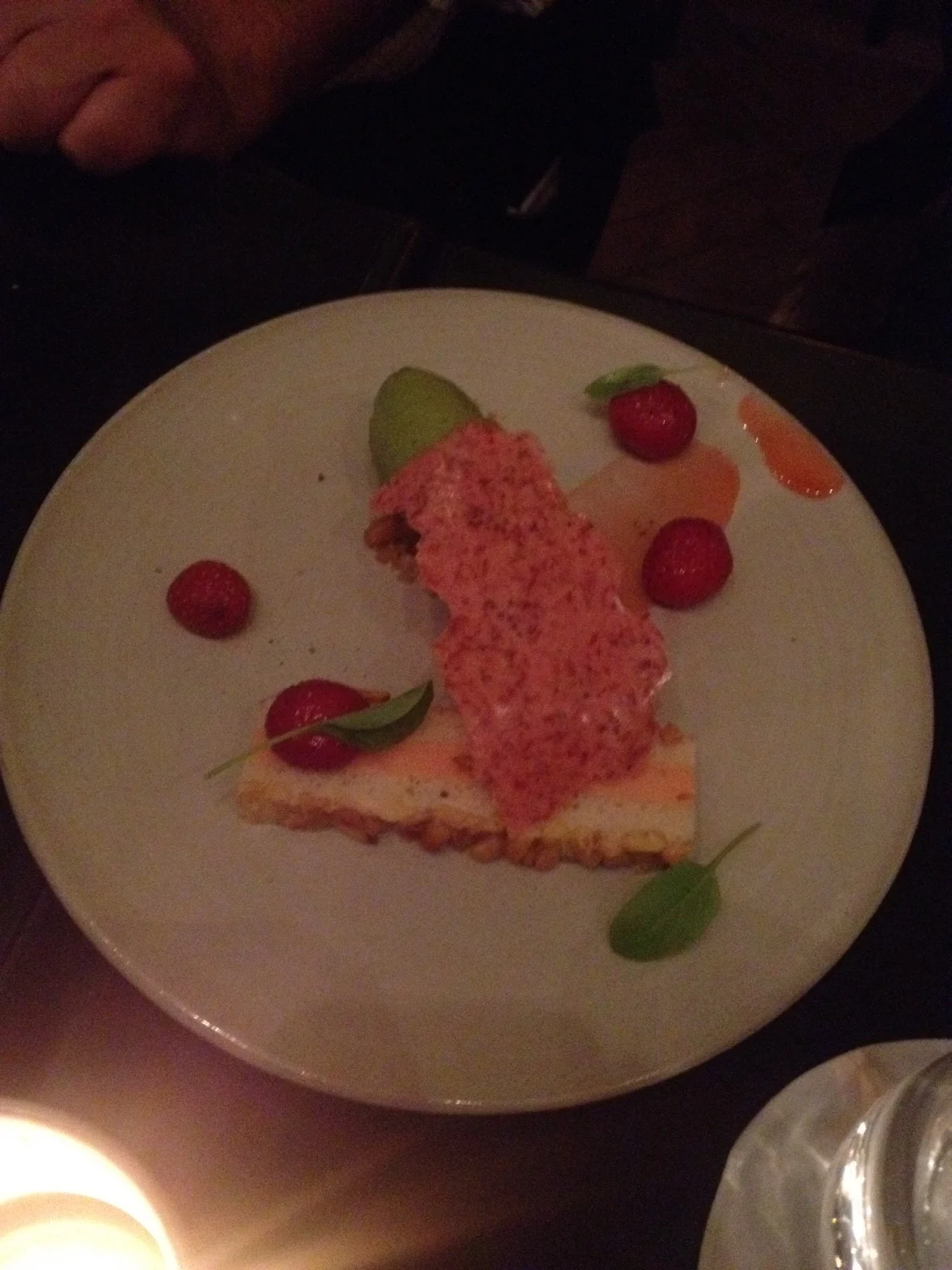 Strawberry, Pine Nut and Sorrel 