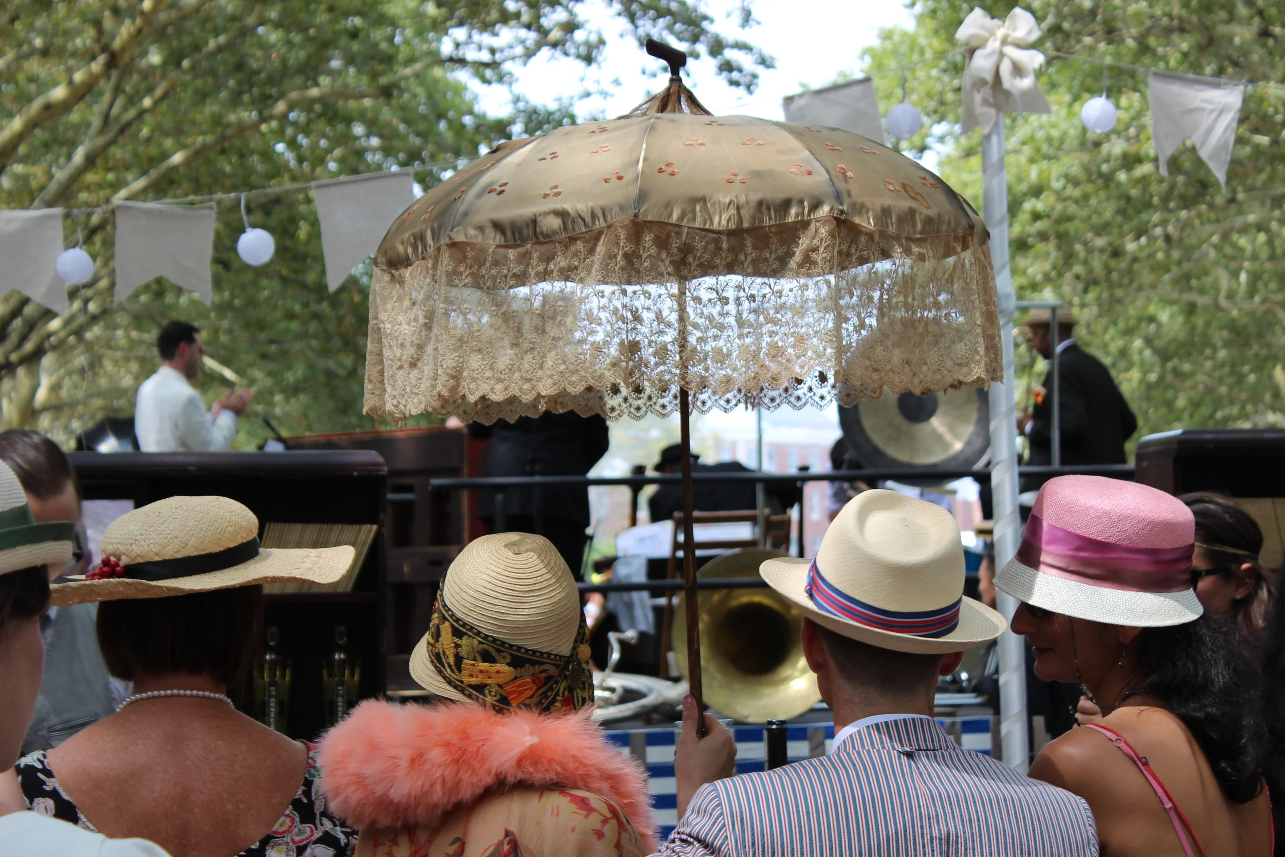A collection of fancy hats
