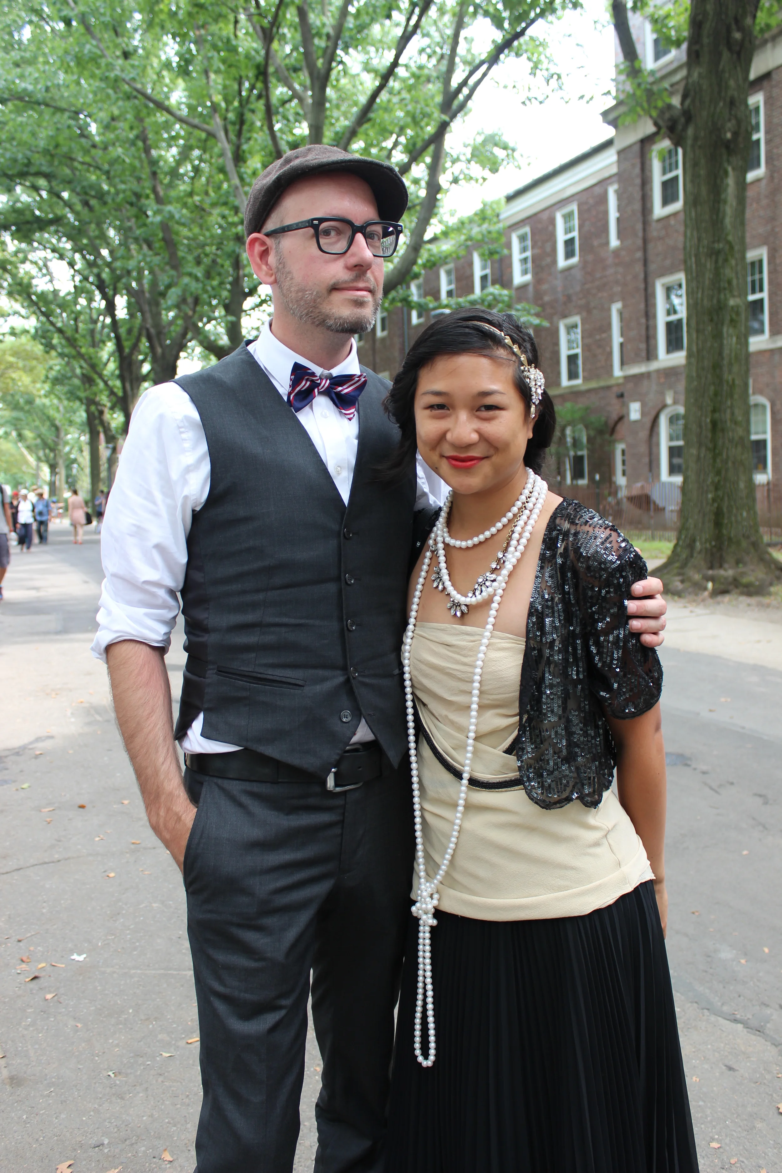 Tori, another Sternie, with her fiance Joel