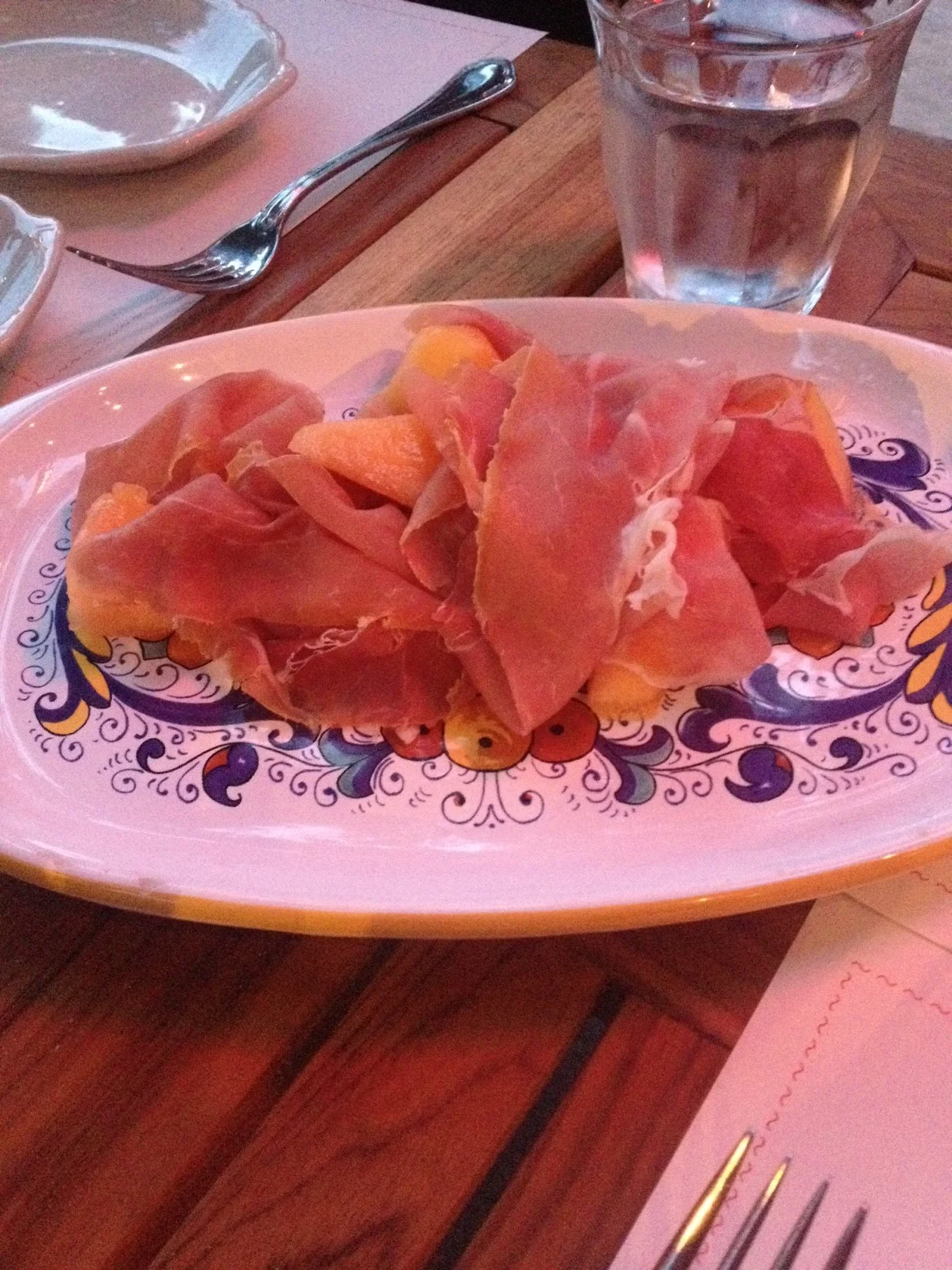 Prosciutto with Melon