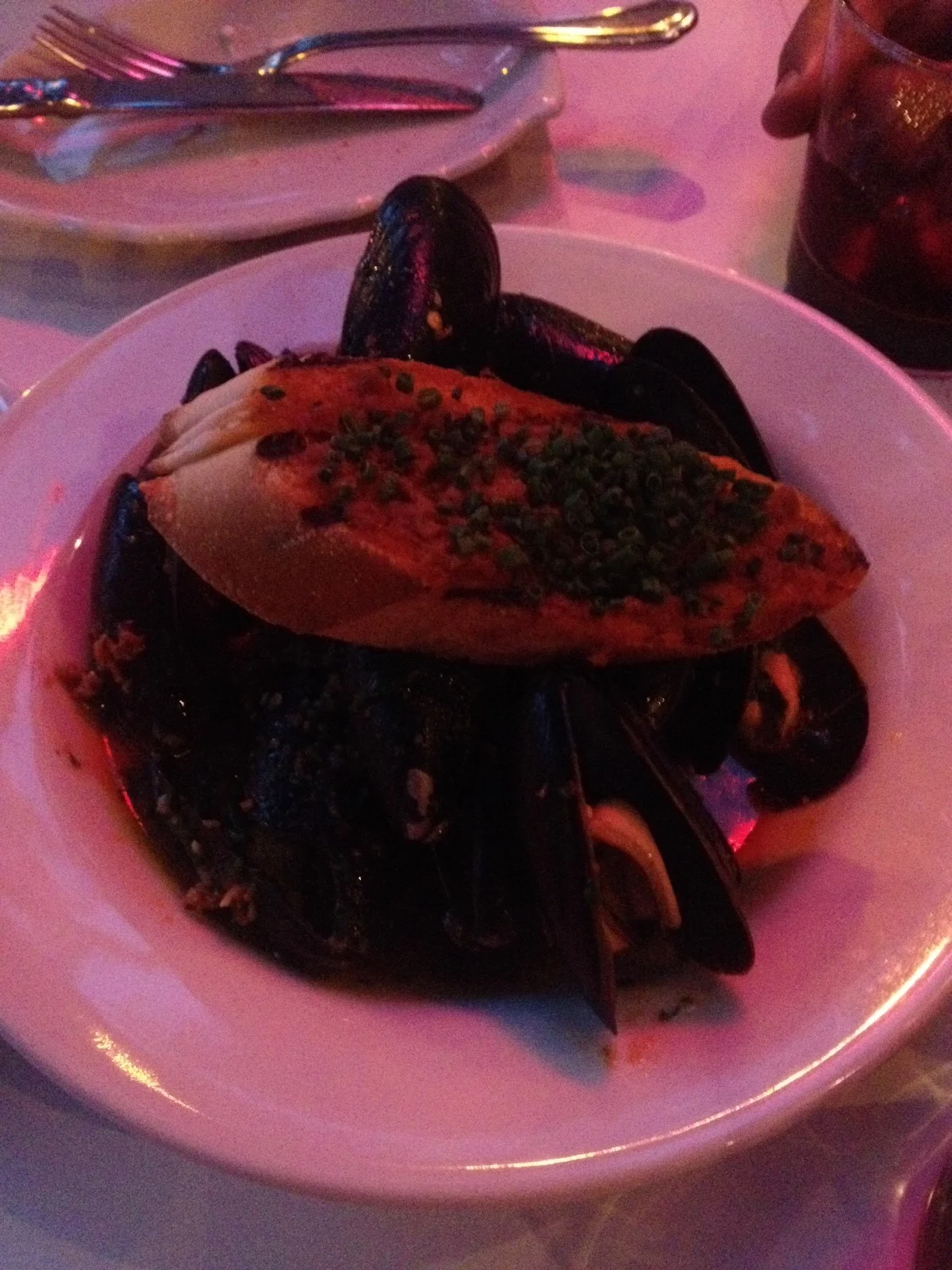 Mussels Calabrese 