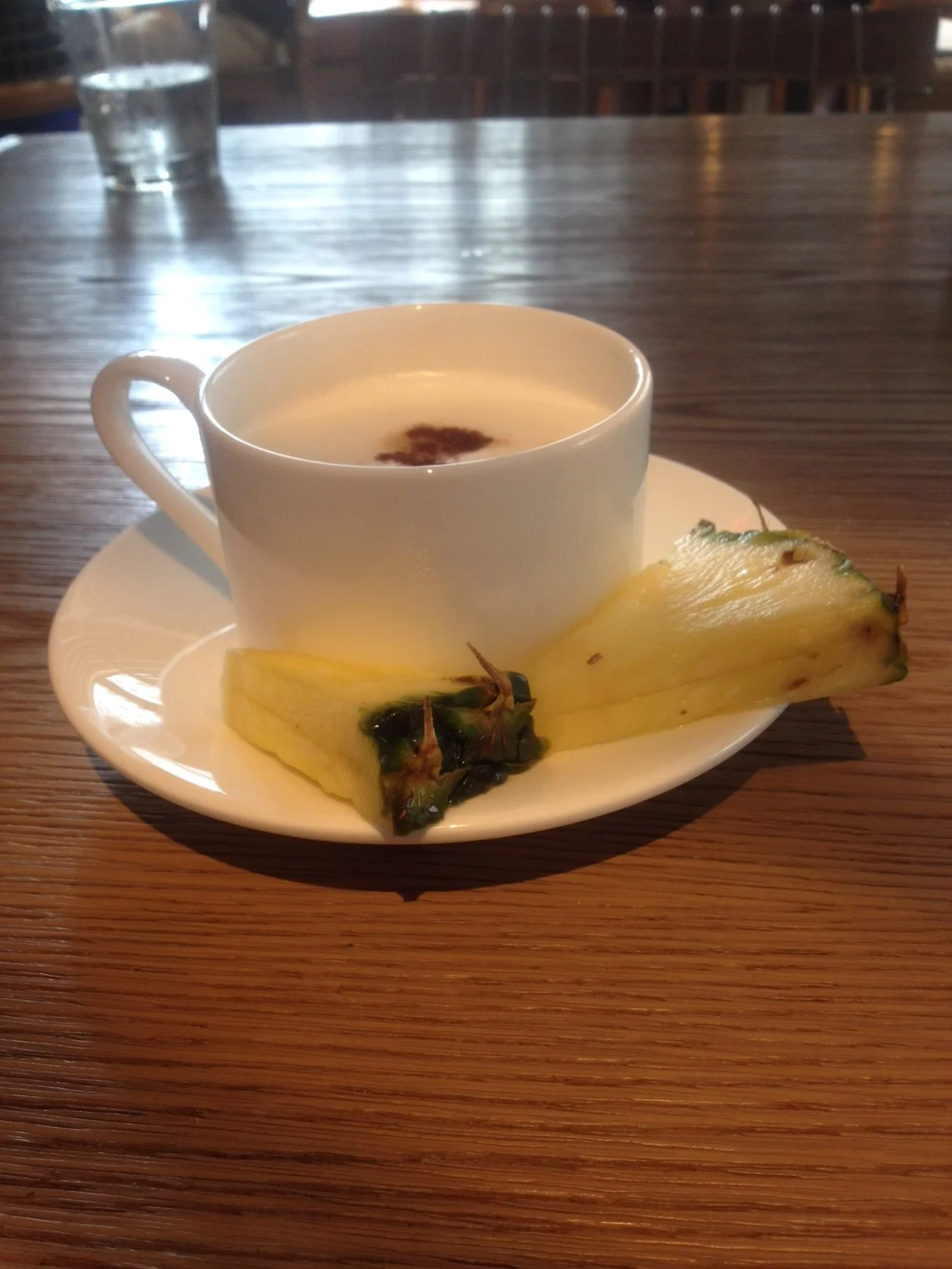 Cappuccino WITH PINEAPPLE