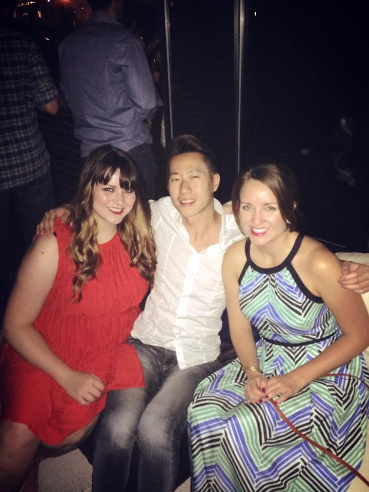 Two of my dearest friends: Warren and Courtney