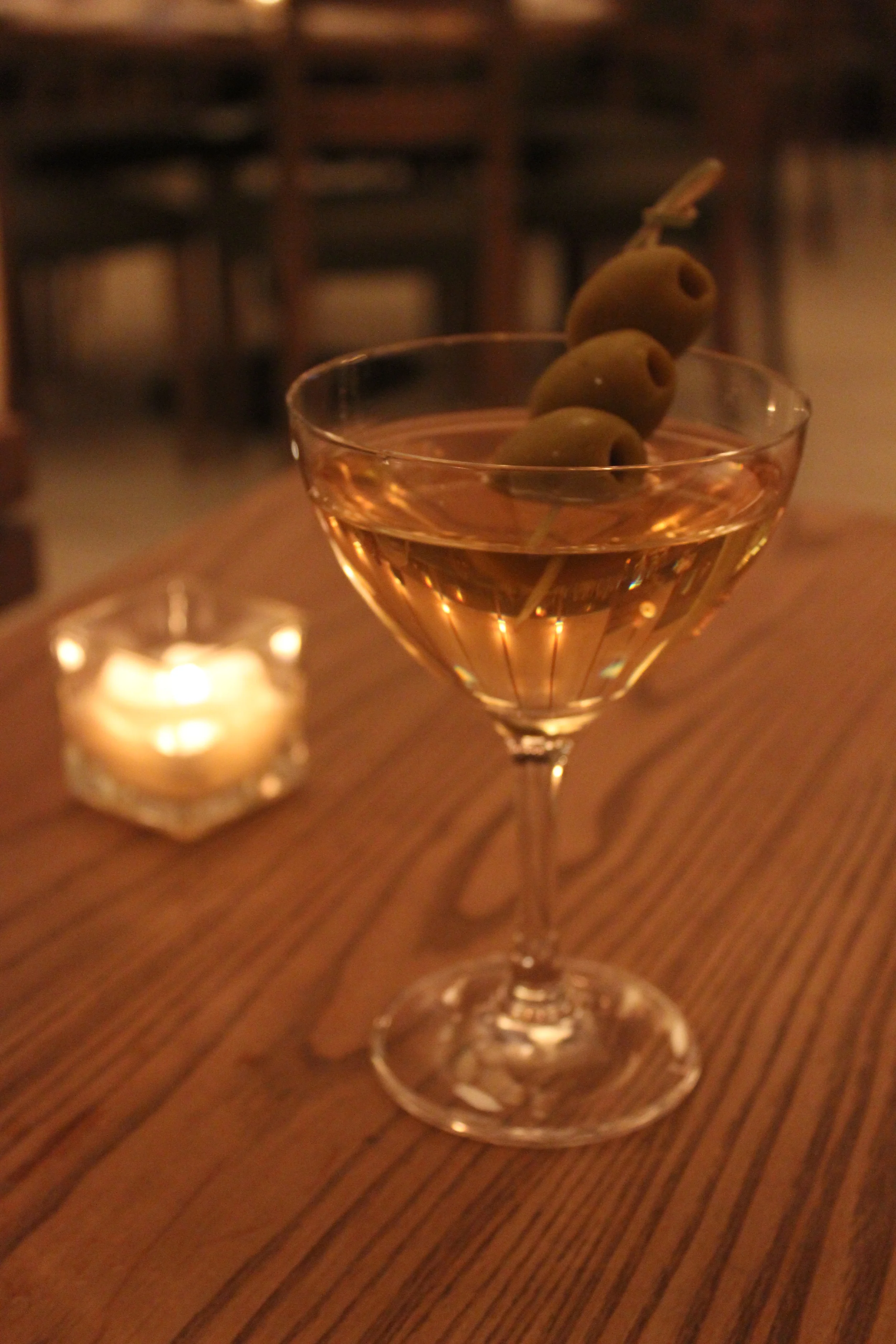 Clarified Bloody Mary Martini