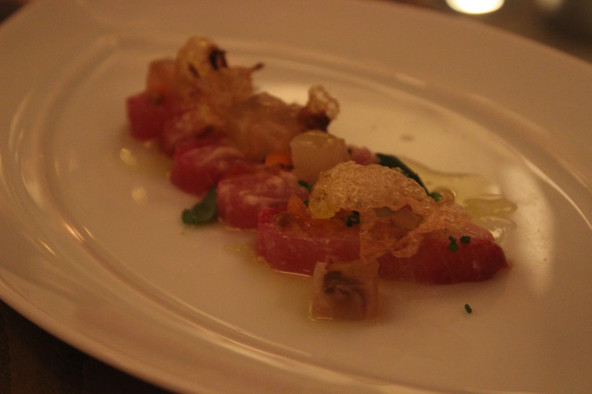 Hamachi Crudo