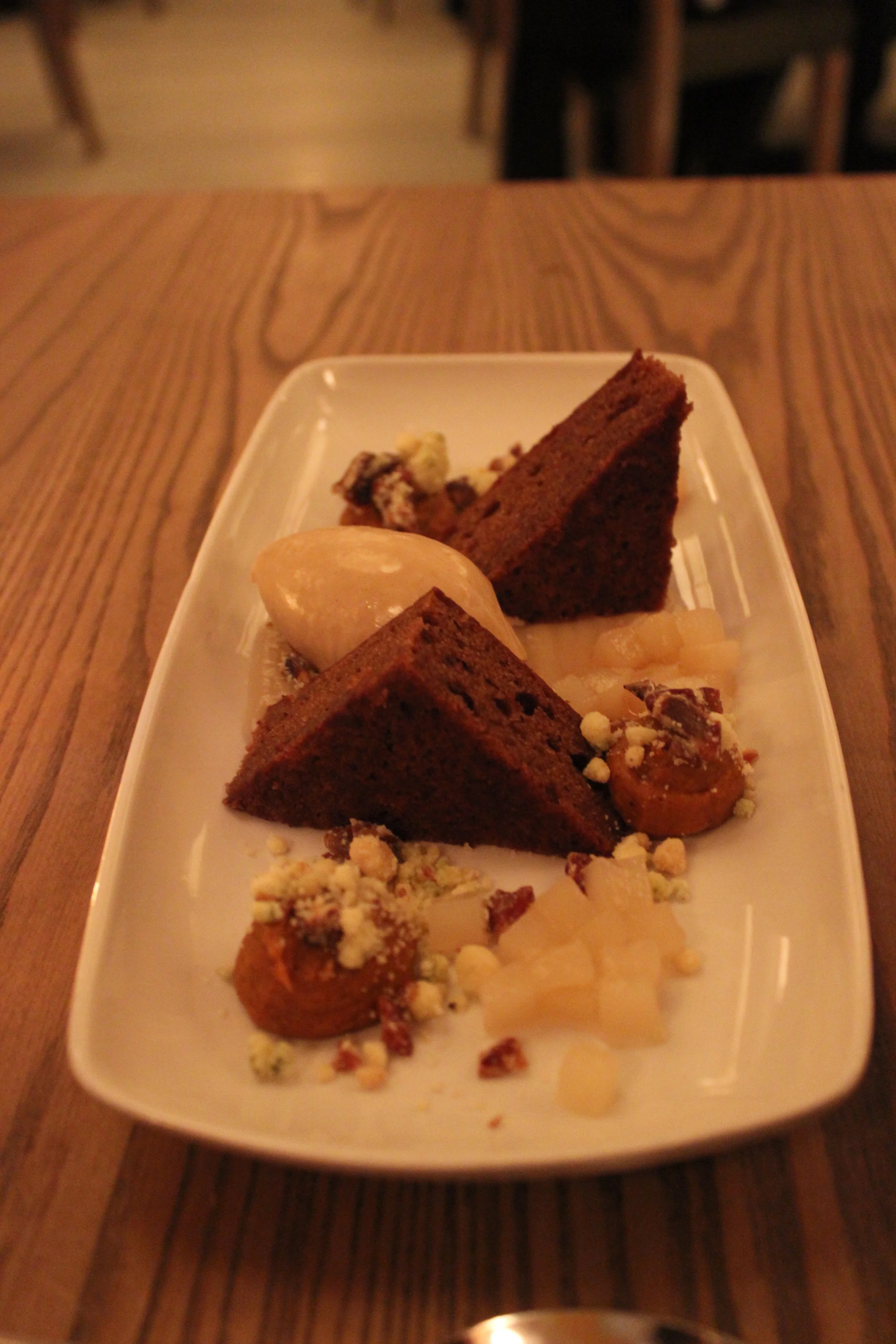 Brown Butter Date Cake
